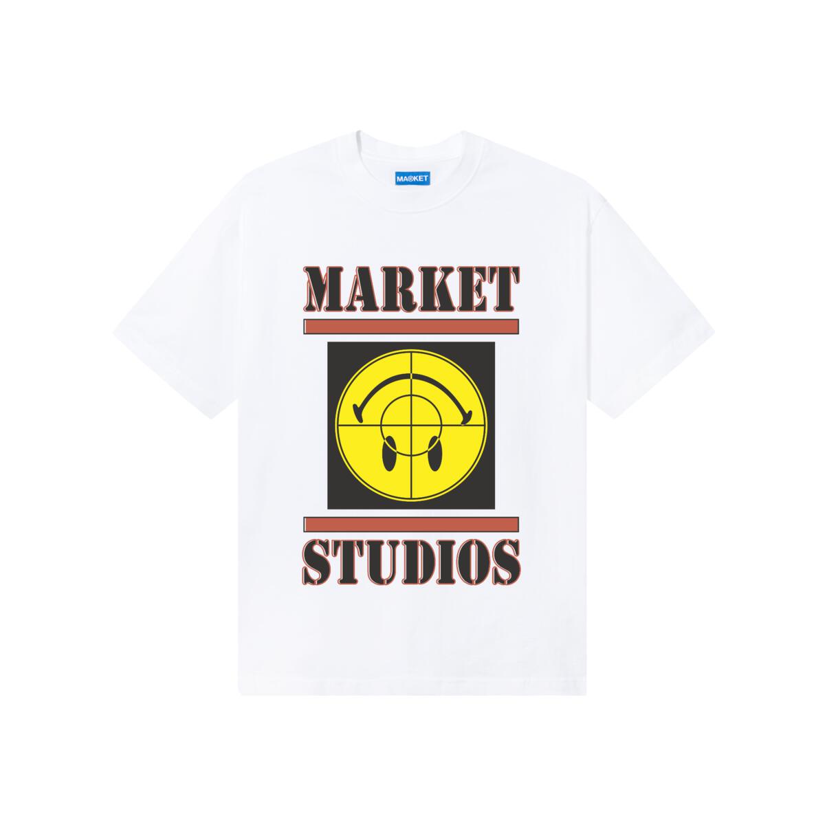 Market Studios Smiley Focus T-Shirt White
