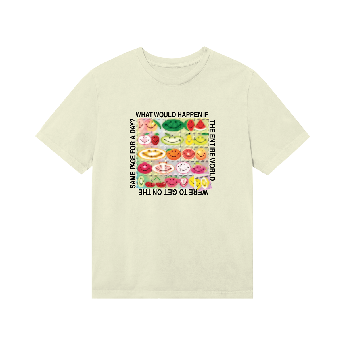 Market Same Page T-Shirt Cream