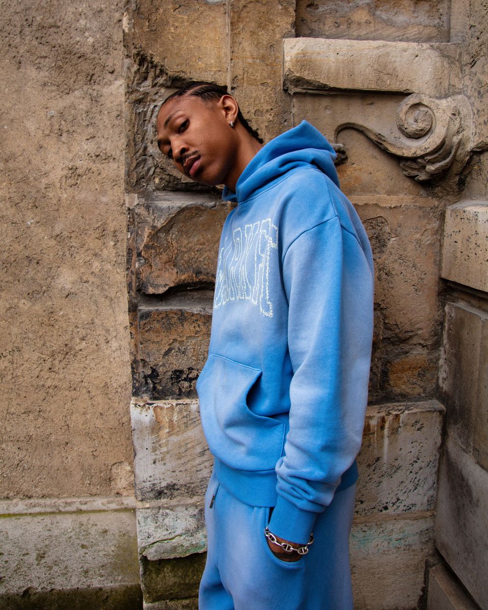 Market Static Arc Hoodie Sky Blue