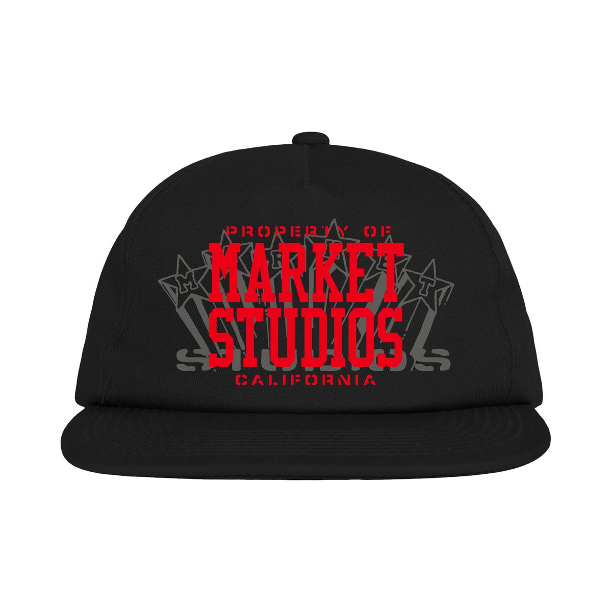 Market Locally Respected 5 Panel Snapback