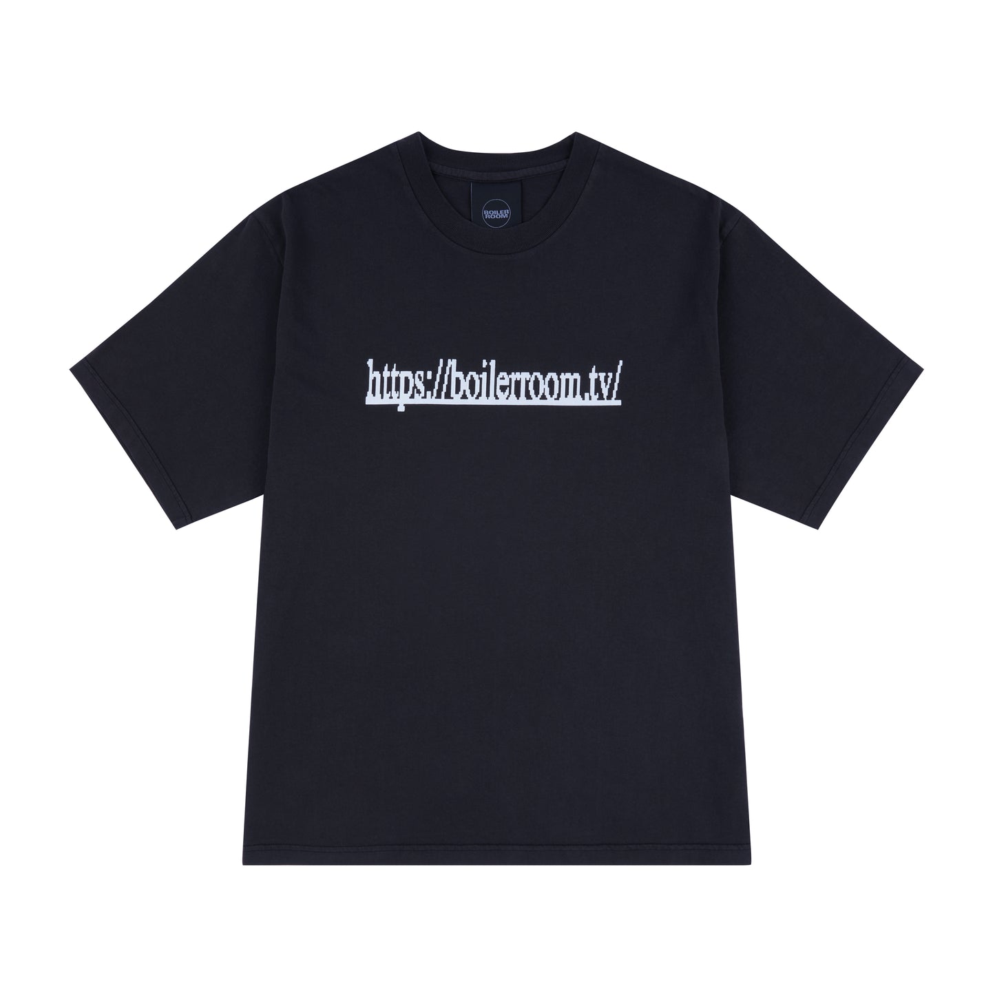 Boiler Room TV Logo T-Shirt Washed Black