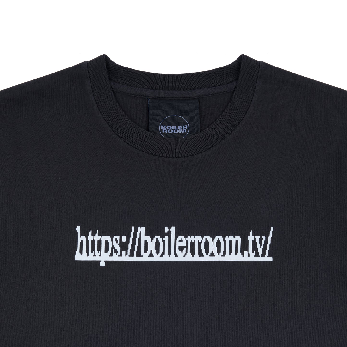 Boiler Room TV Logo T-Shirt Washed Black