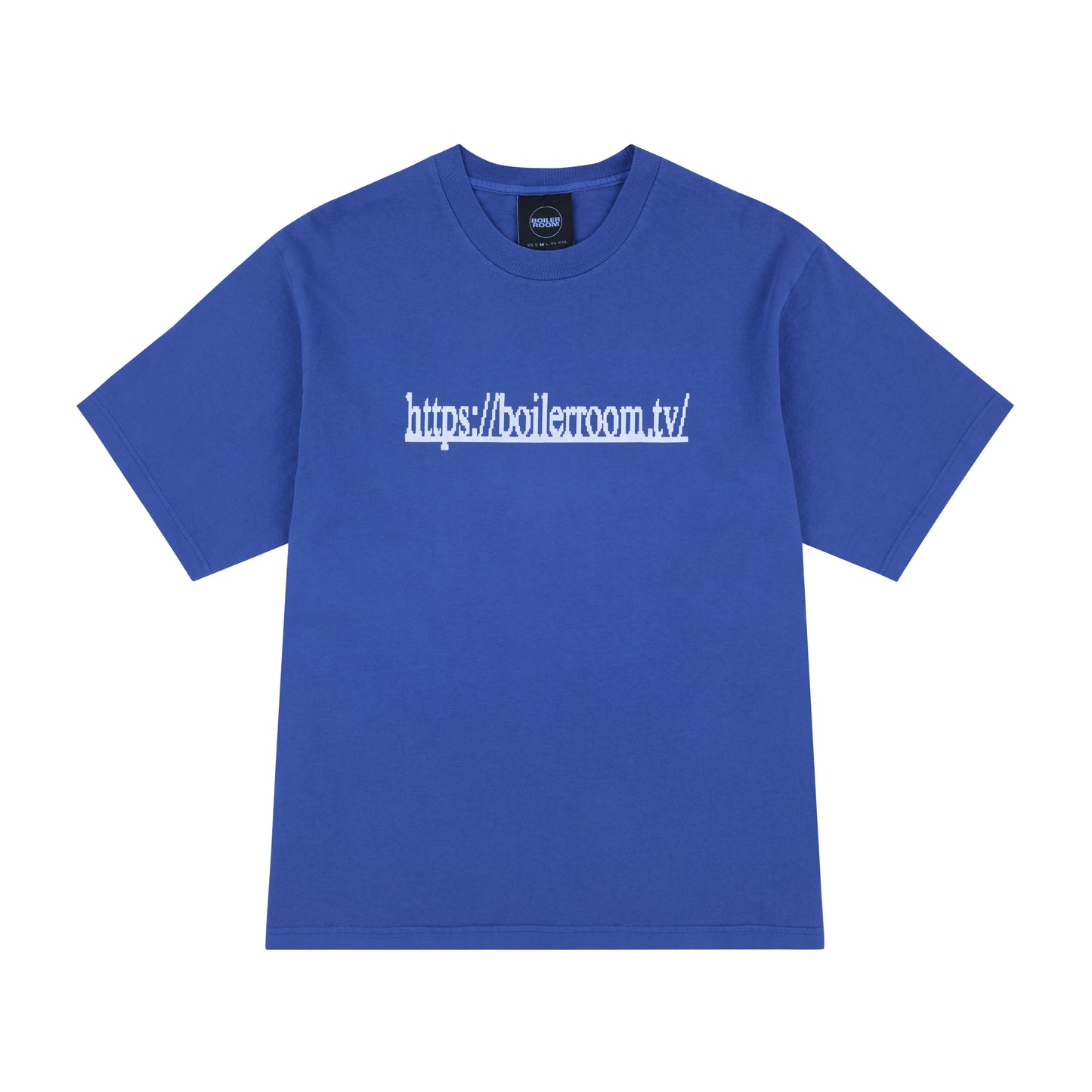 Boiler Room TV Logo T-Shirt Blue