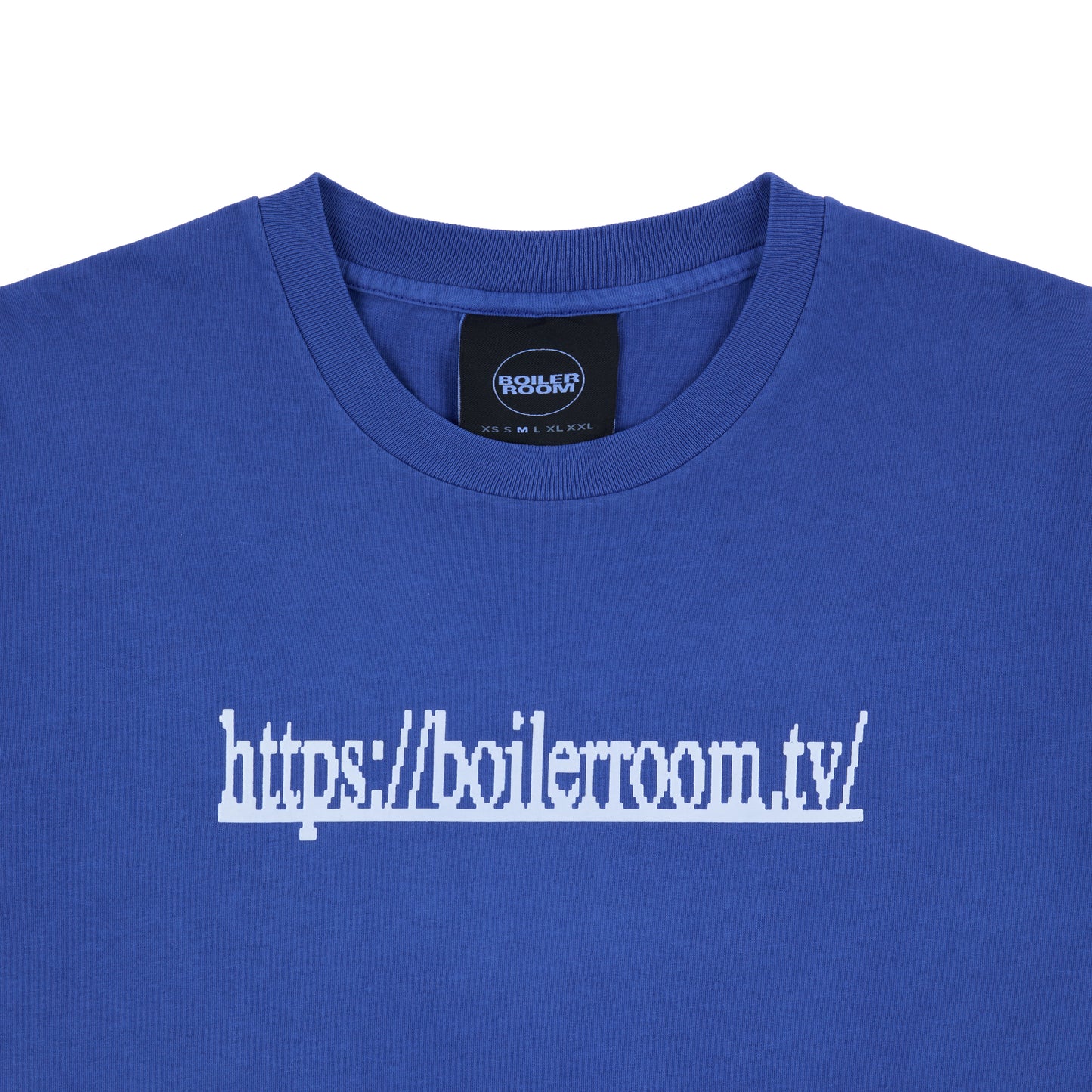 Boiler Room TV Logo T-Shirt Blue