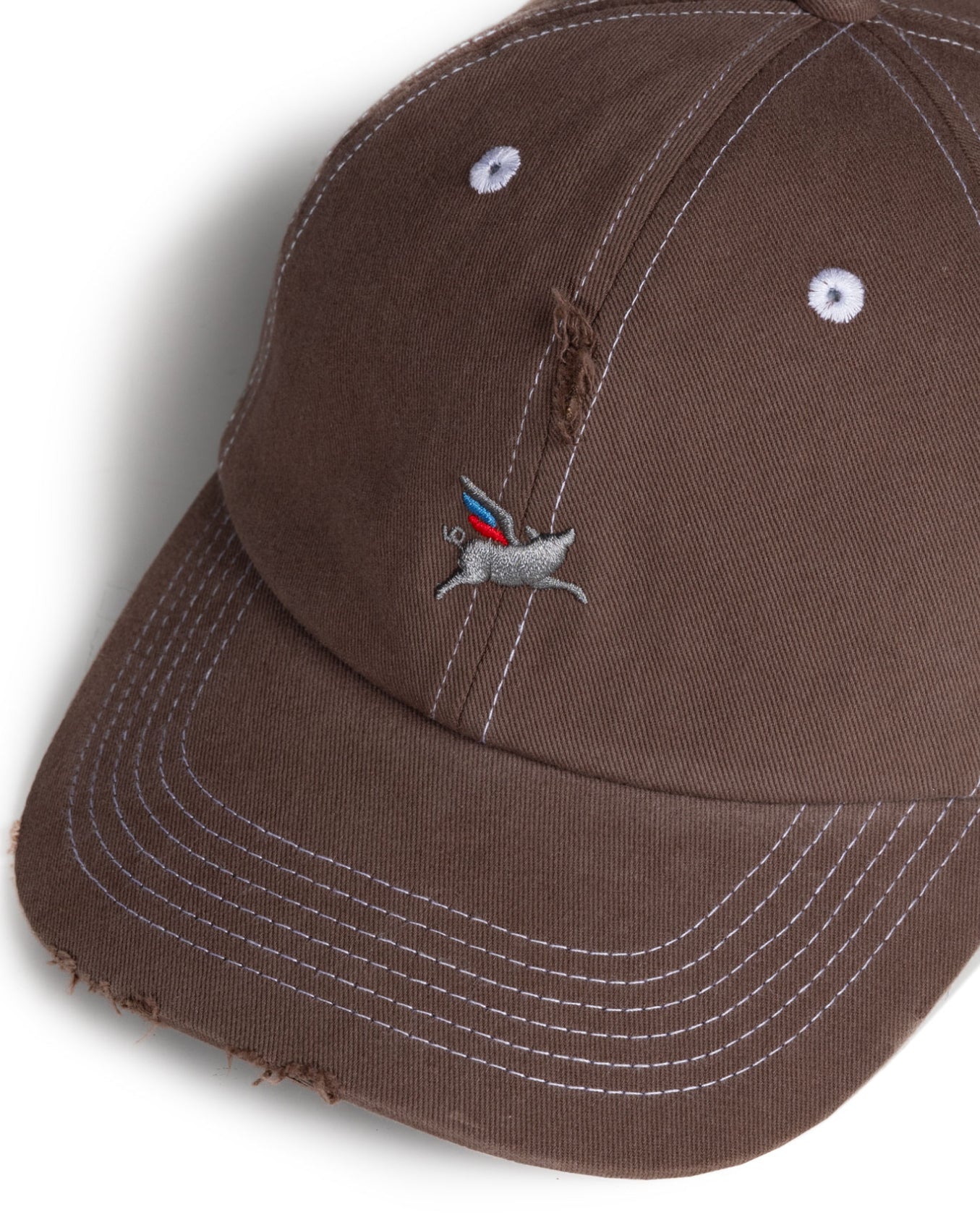 Ichpig Pigasus Dad Cap Washed Brown