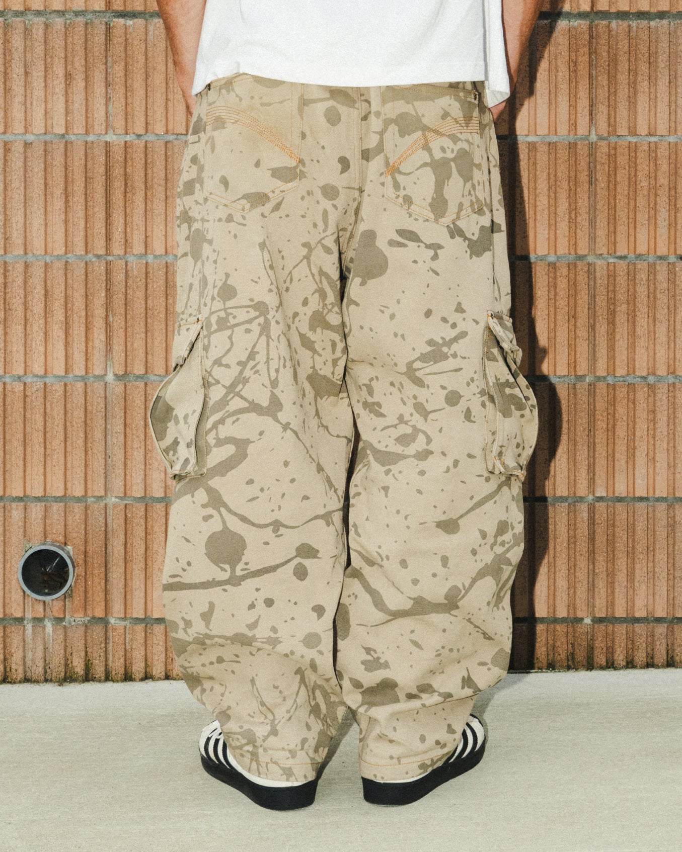 Ichpig Splatter Cargo Denim