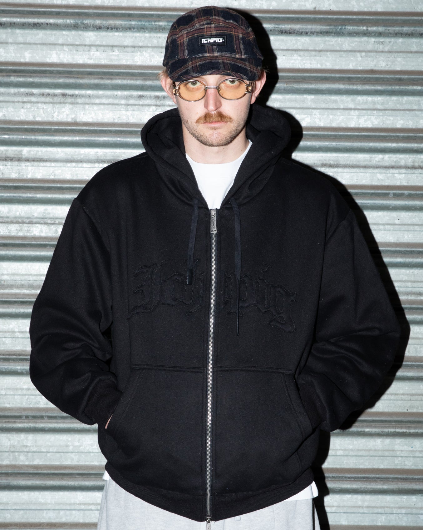 Ichpig Legions Zip Out Hood Black