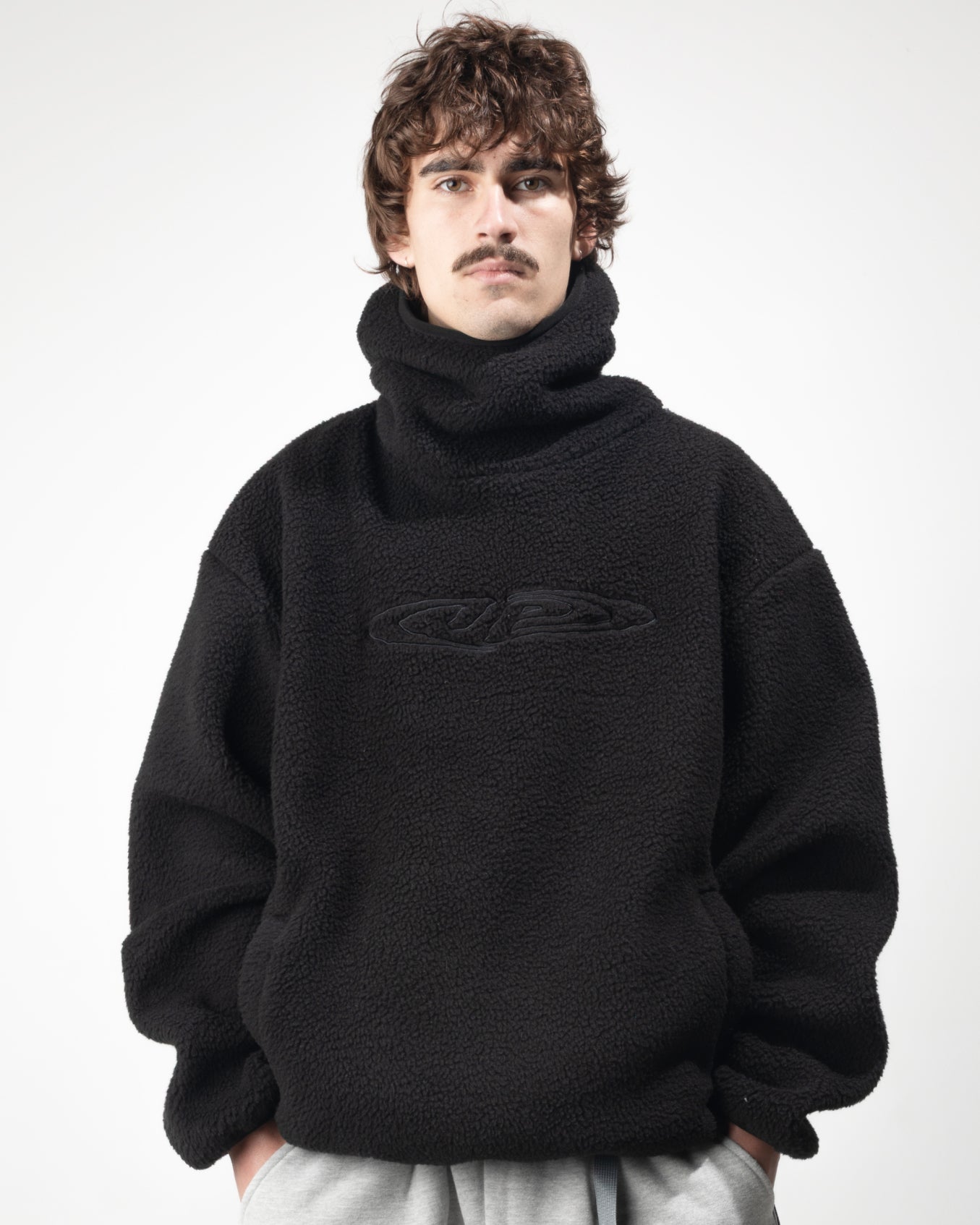 Ichpig Sherpa Hi-Guard Hood Black