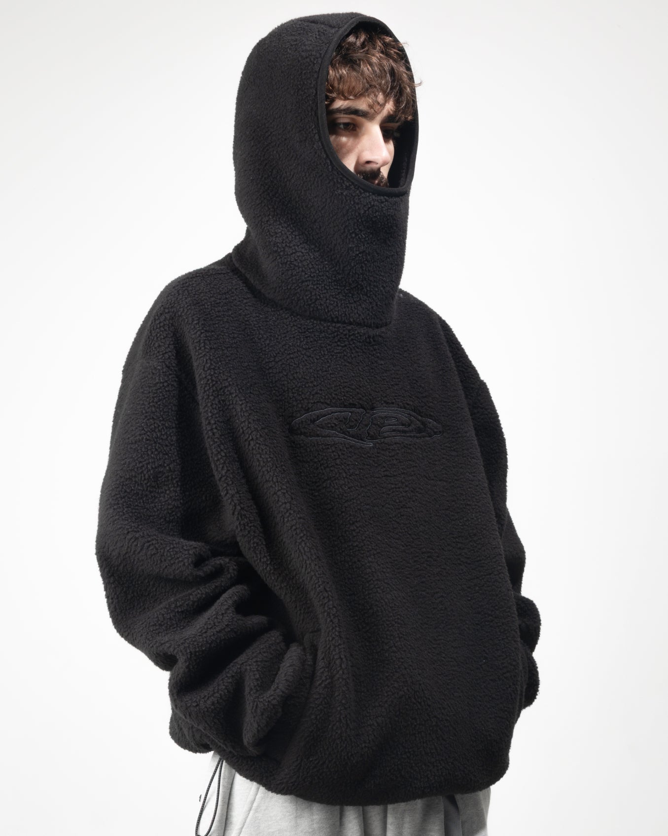 Ichpig Sherpa Hi-Guard Hood Black