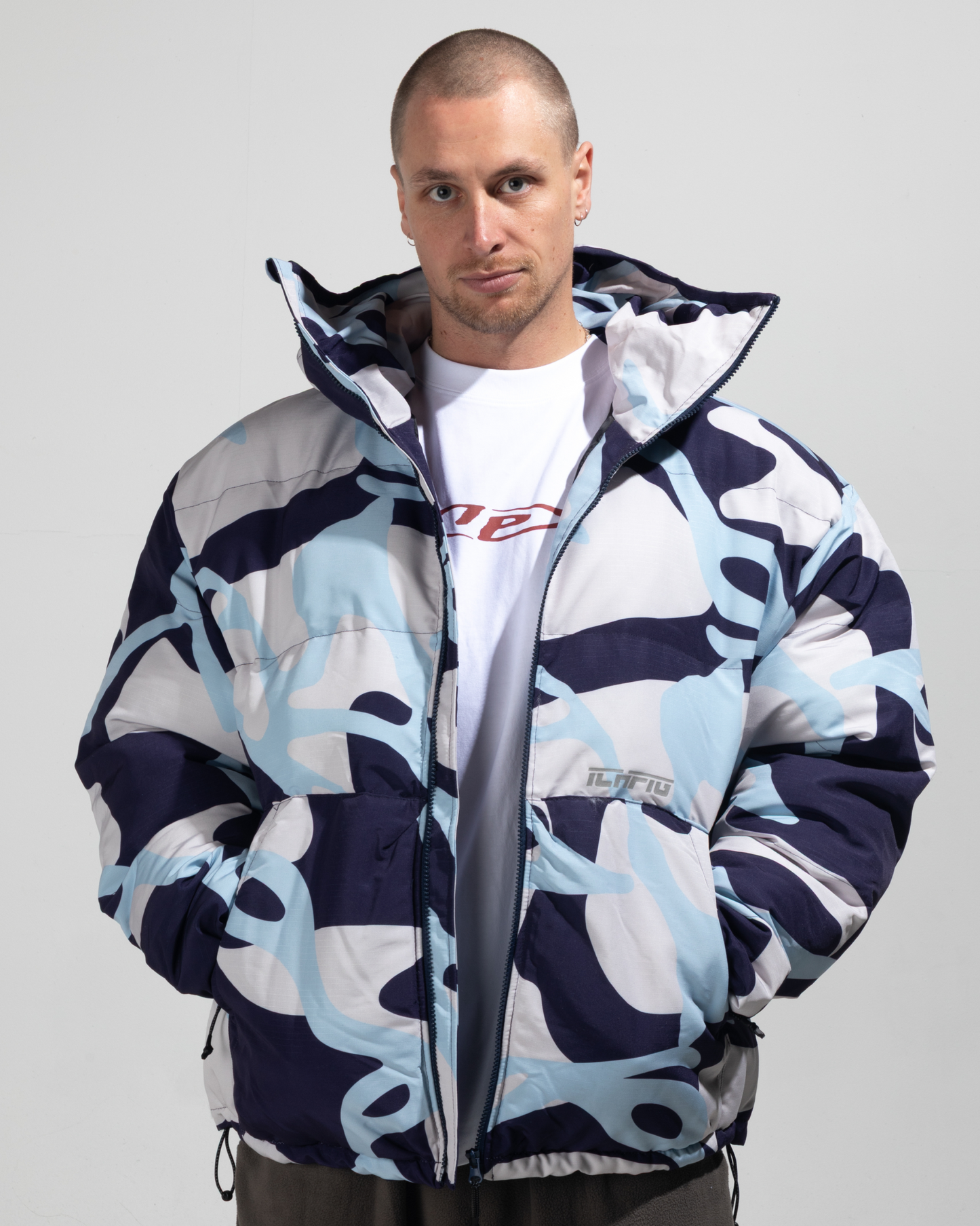 ichpig Strike Puffer Jacket Oceanic