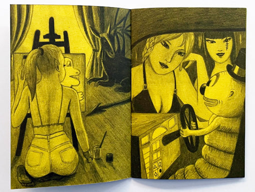 Kikifruit Elf Drawings Zine