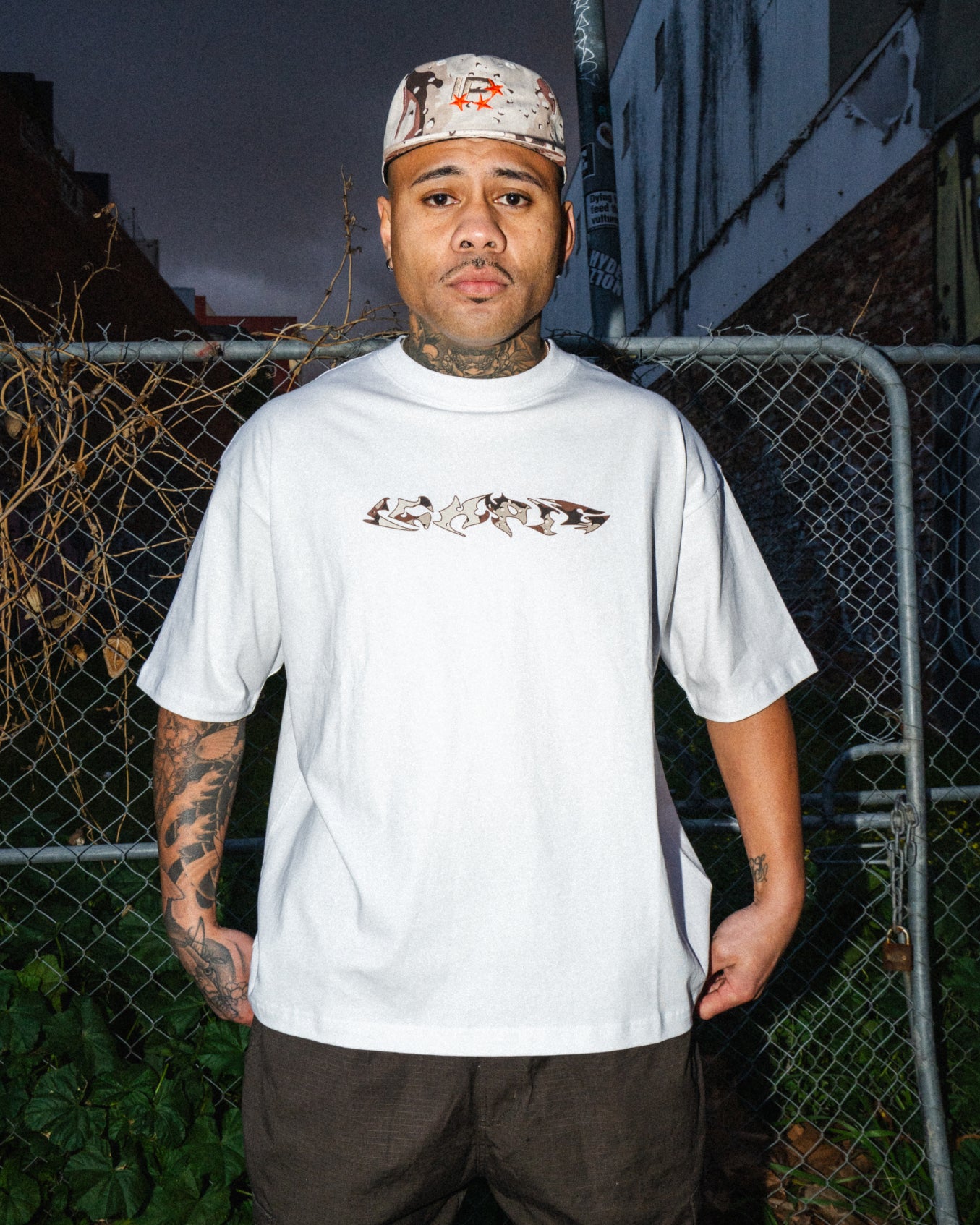 Ichpig Desert Razor Tee White