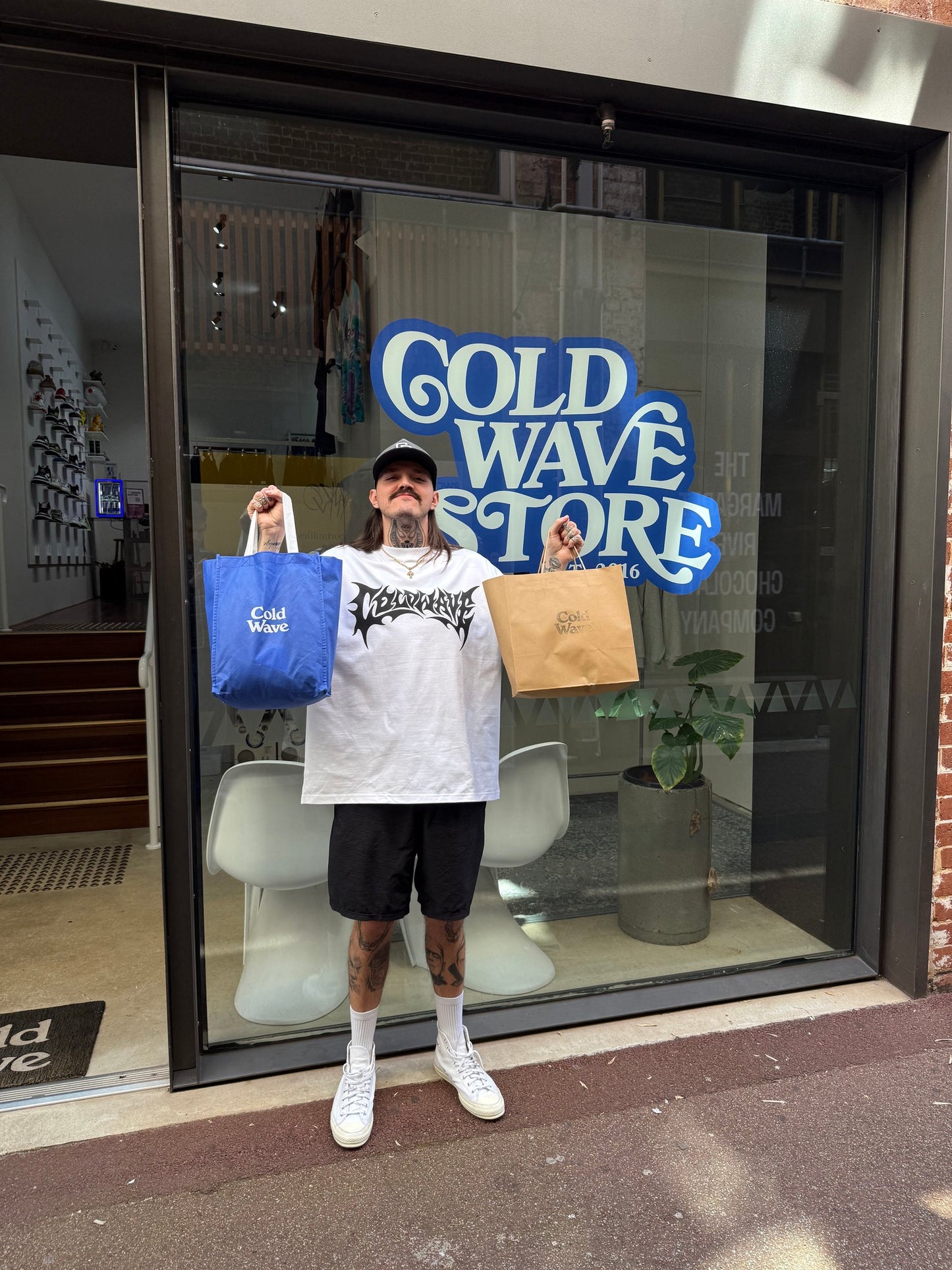 Cold Wave Core T-Shirt White
