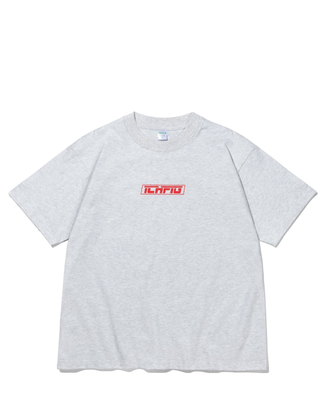 Ichpig Strike Logo Tee White Marle