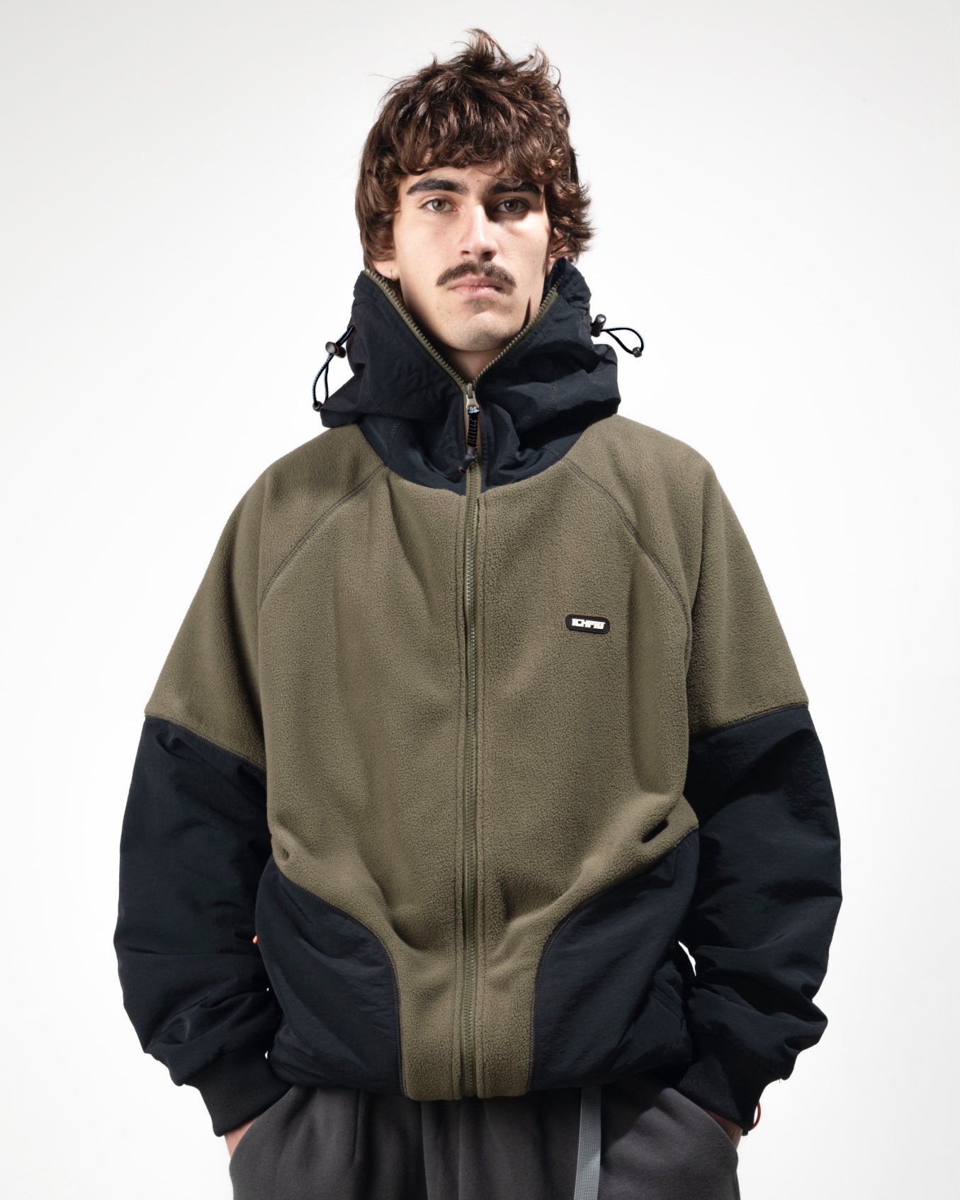 Strike Face Guard Visor Jacket Jungle Blaze