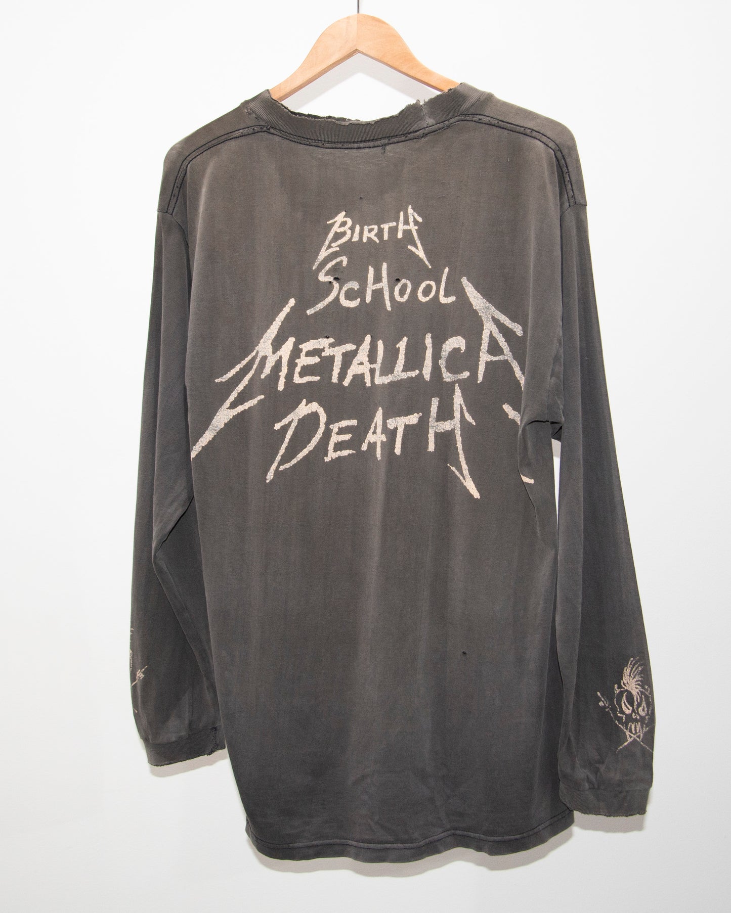 1992 Metallica 'Birth School Death' Long Sleeve Large