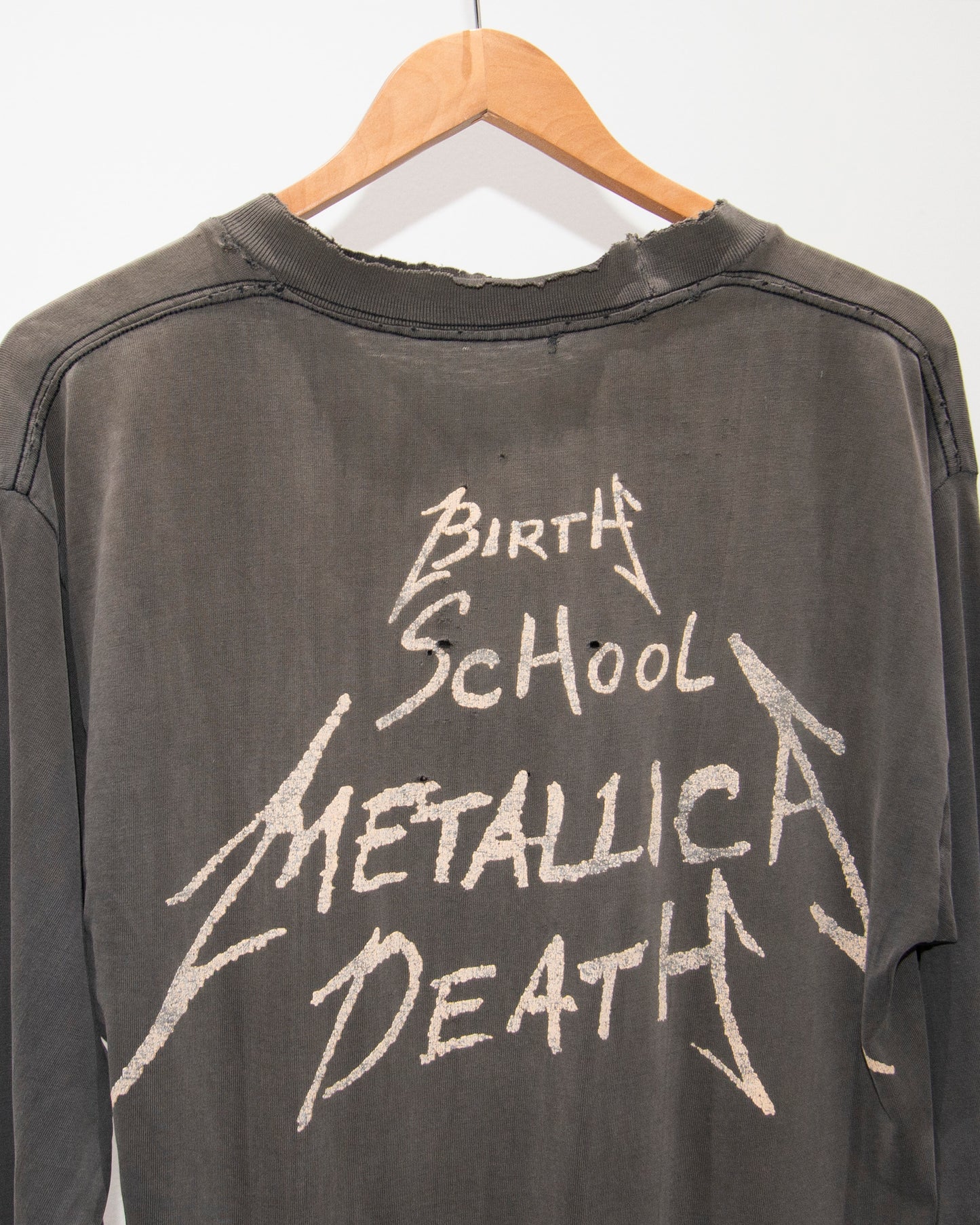 1992 Metallica 'Birth School Death' Long Sleeve Large