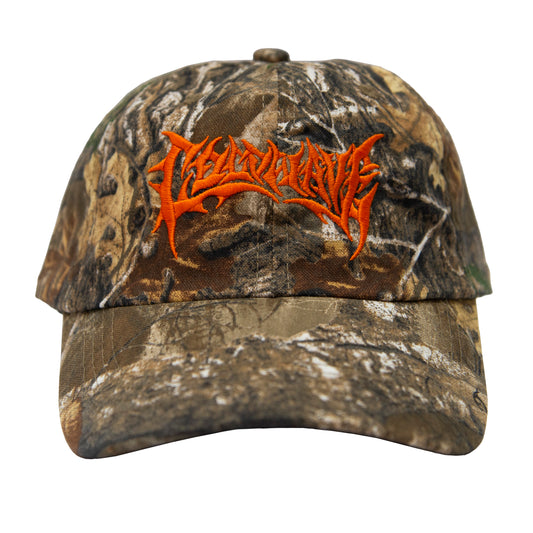 Cold Wave Real Tree Camo Cap Orange