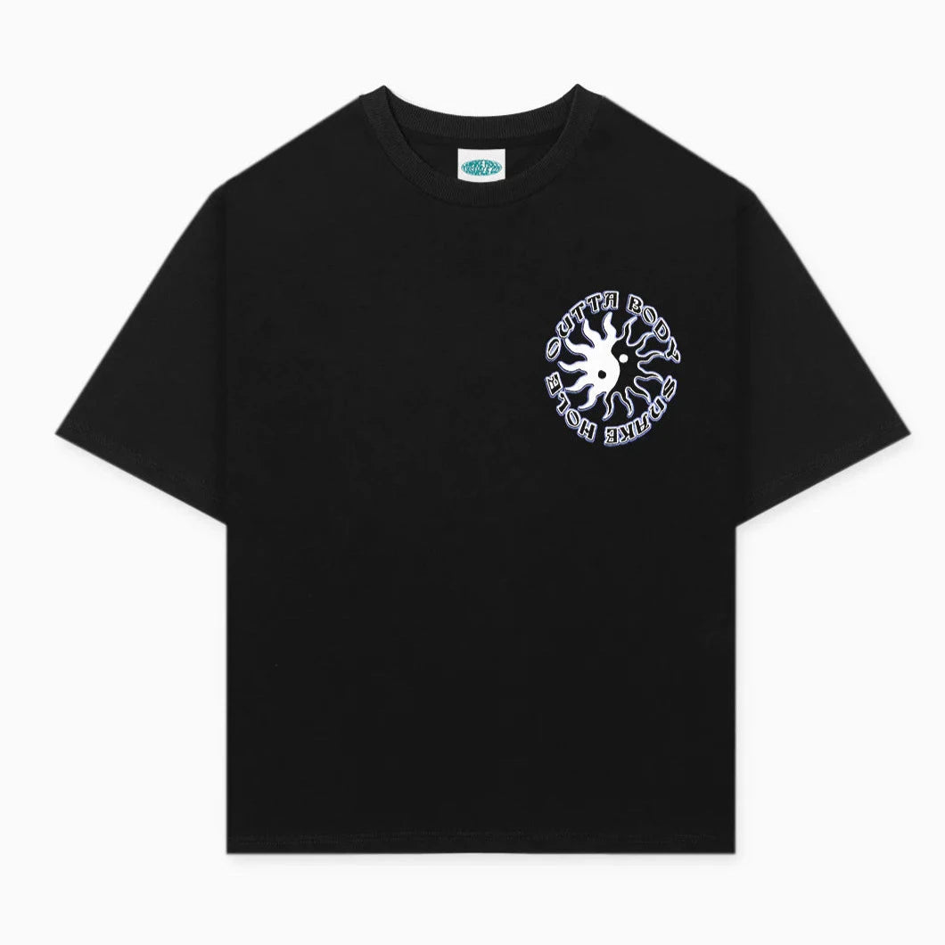 The Snake Hole Outta Body T-Shirt Black
