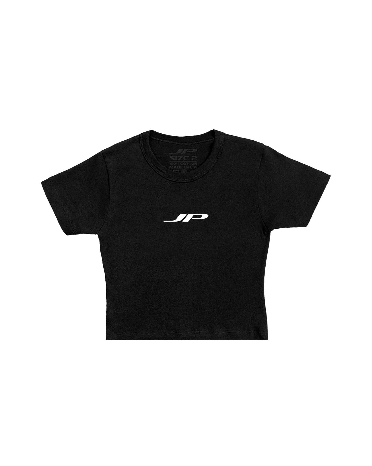 Jukuhara JP Crop T-Shirt Black / White