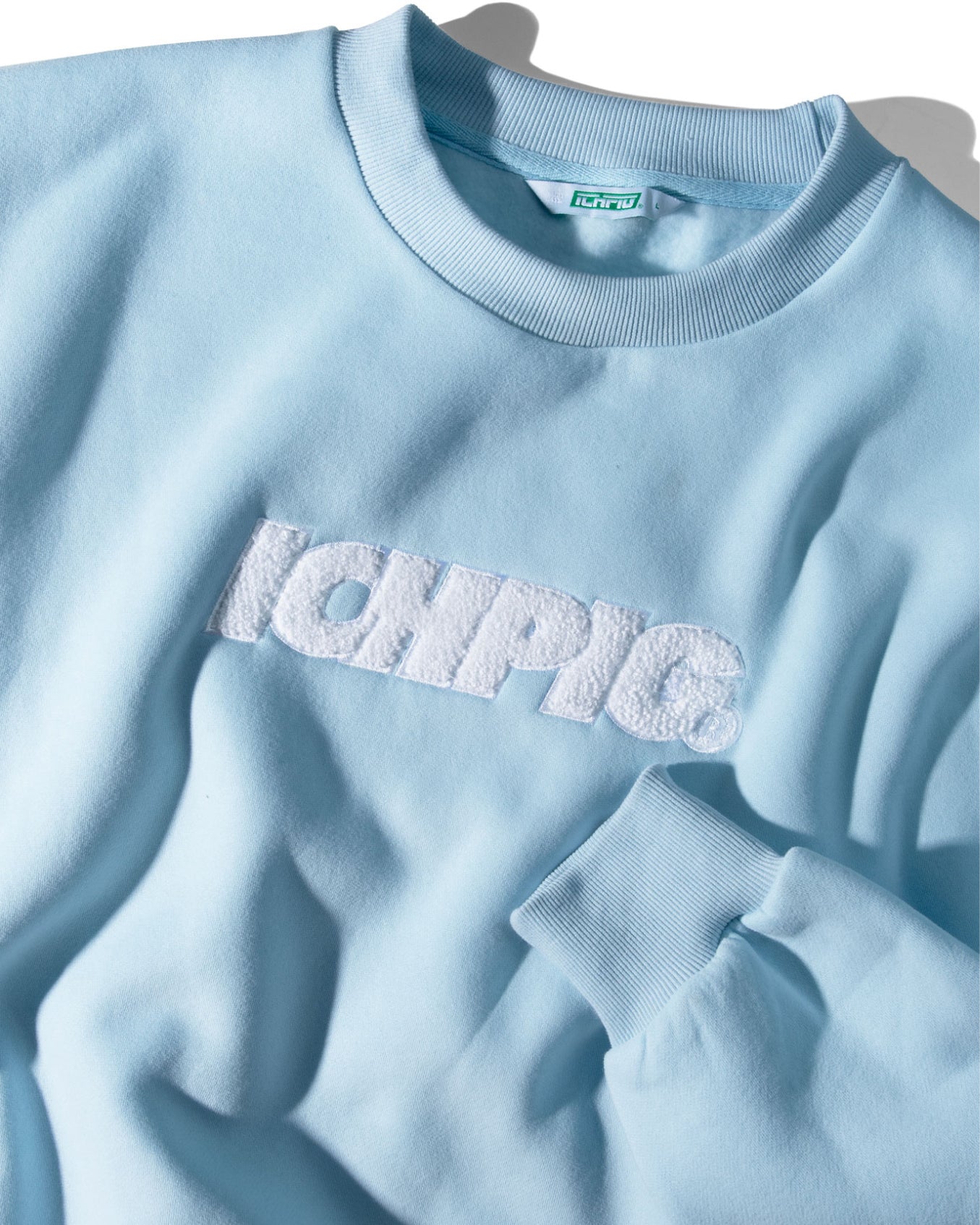 Ichpig Sprinters Chenille Crewneck Ice