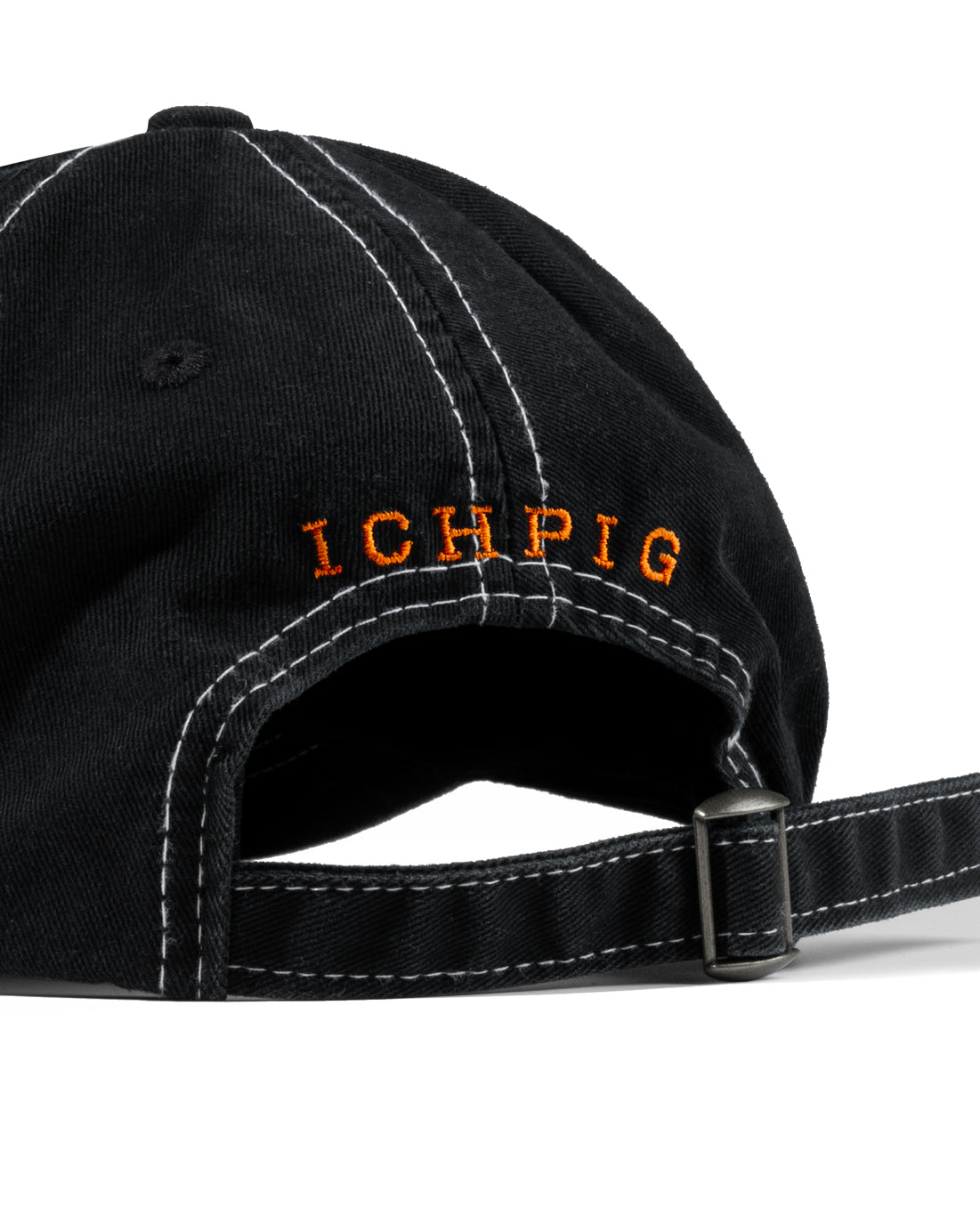 Ichpig Heritage Contrast Dad Cap Faded Black