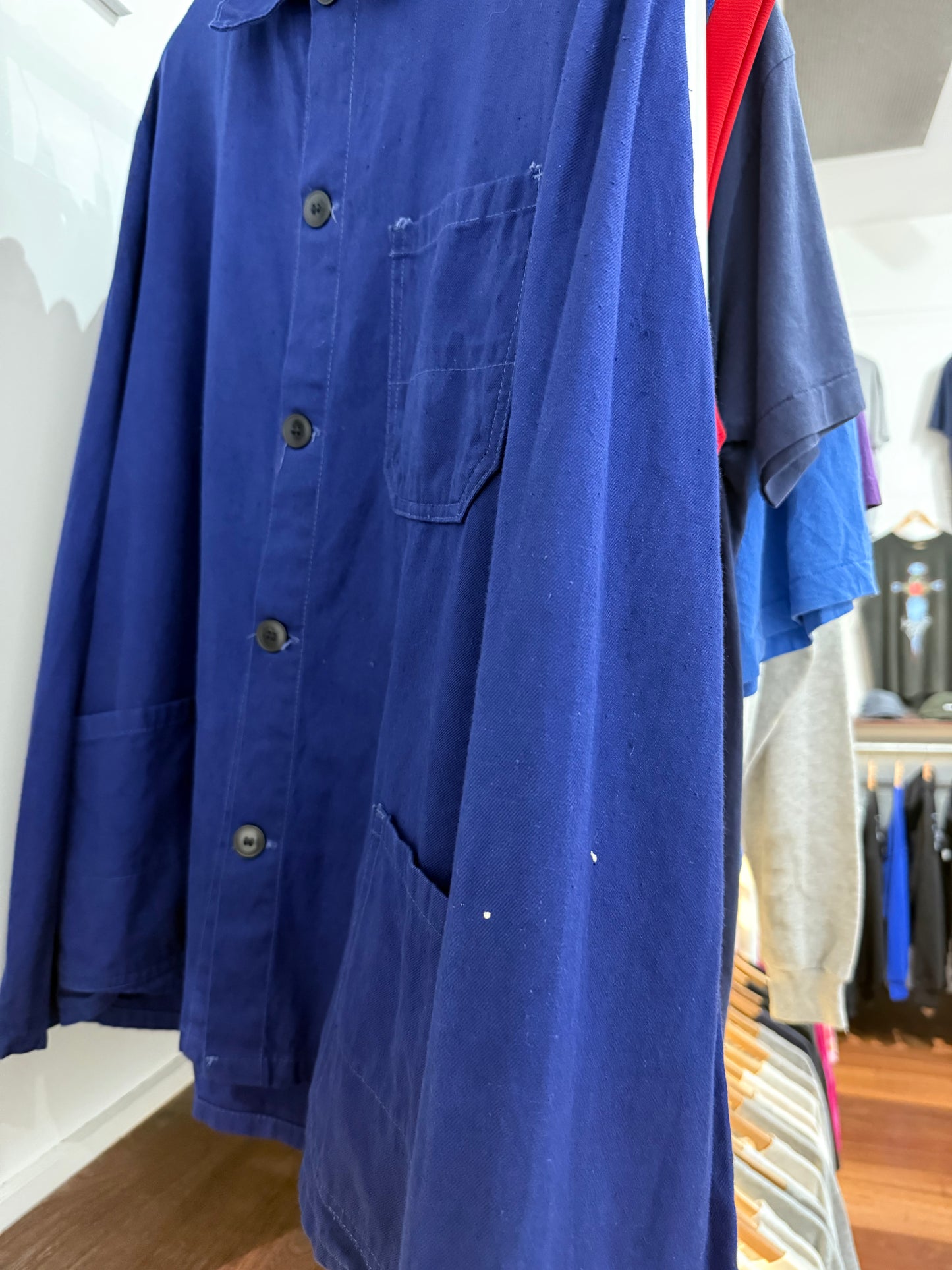Vintage French Chore Coat XL