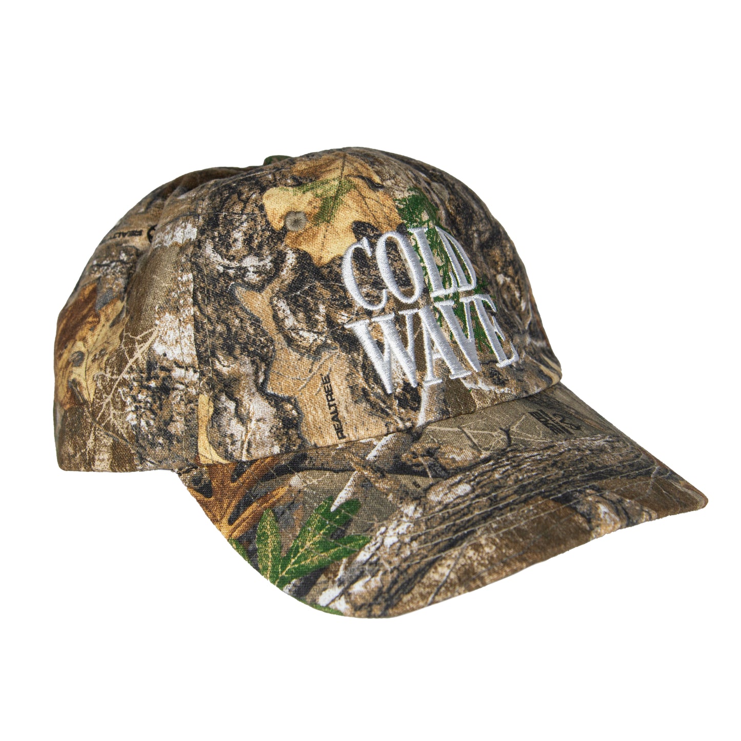 Cold Wave 'Stacked Logo' Real Tree Camo Cap