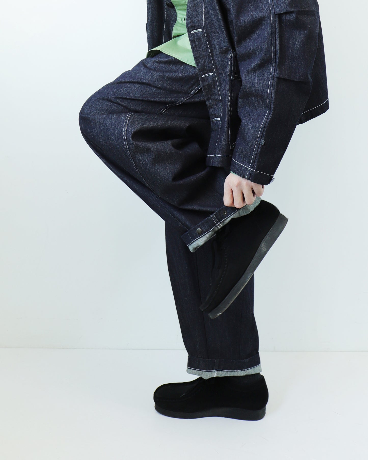 Workware Unisex Balloon Pant #444 Denim