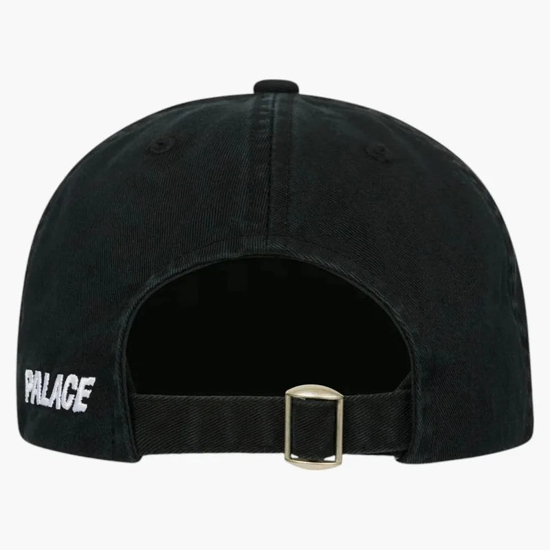 Palace P 6-Panel Cap SS25 Black