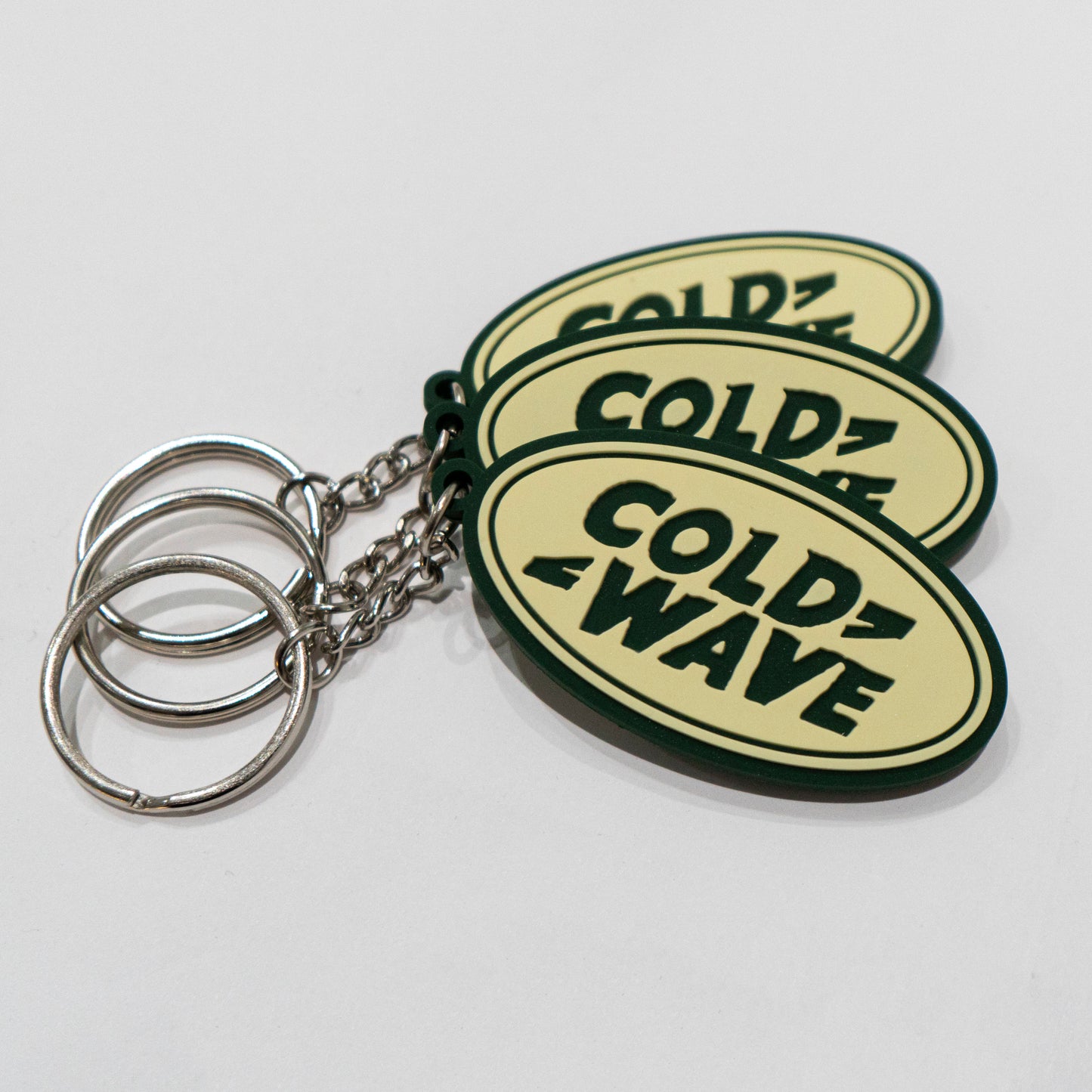 Cold Wave Rubber Key Chain