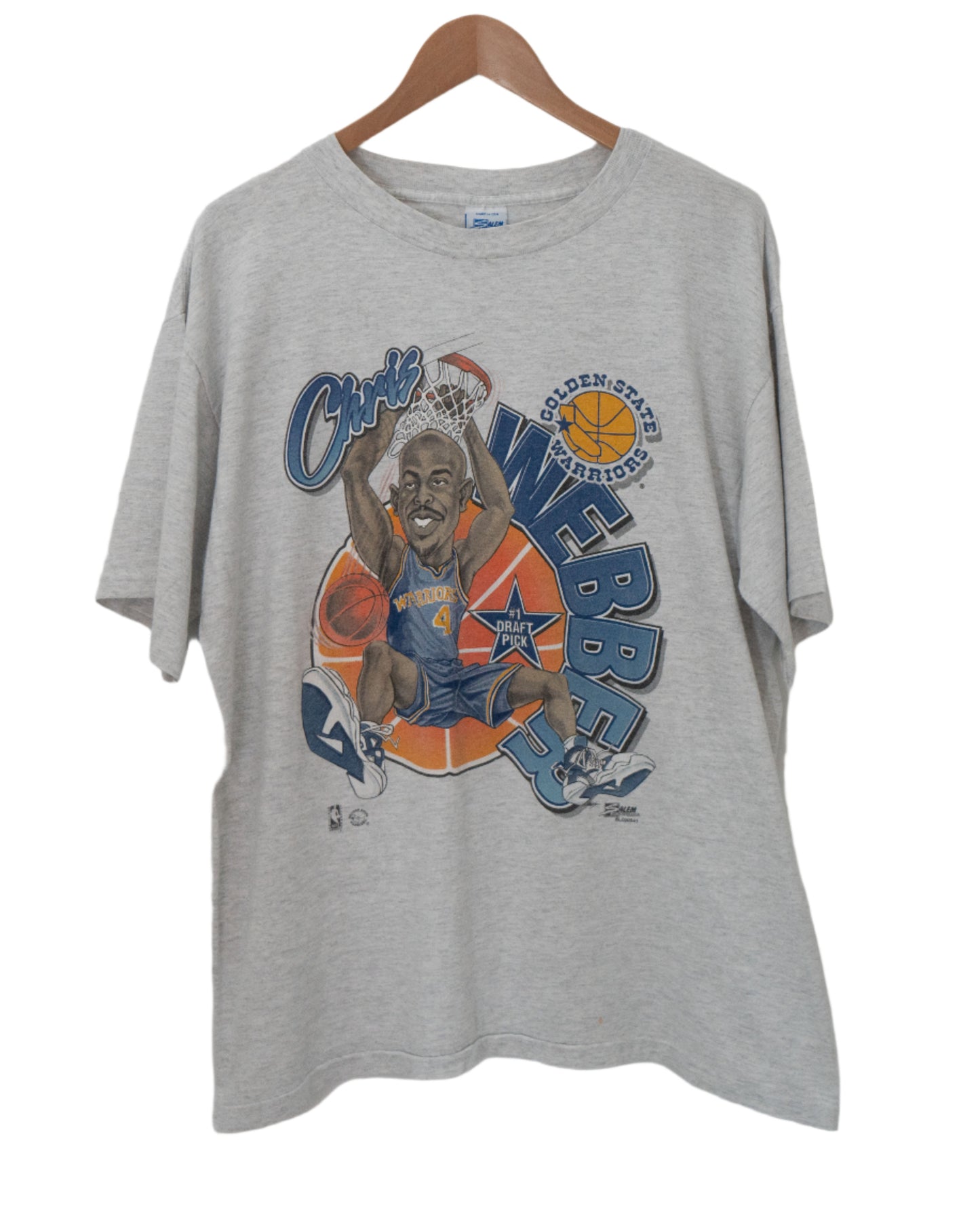 1994 Chris Webber Golden State T-Shirt L-XL