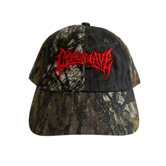 Cold Wave Mossy Oak Camo Cap Red