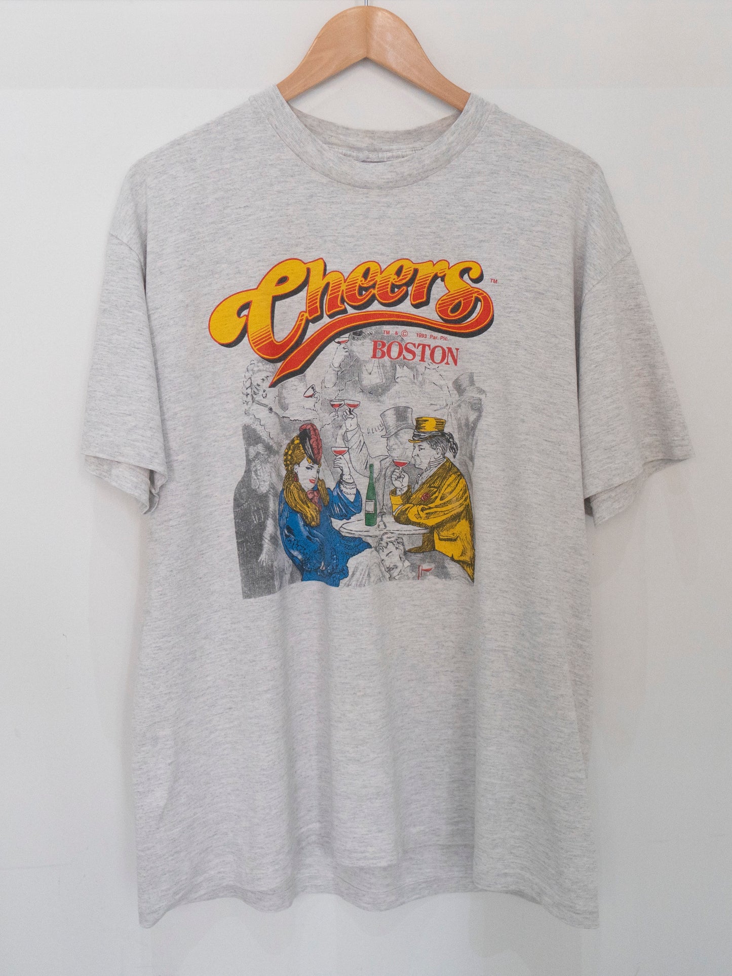 1993 Cheers Boston T-Shirt L-XK