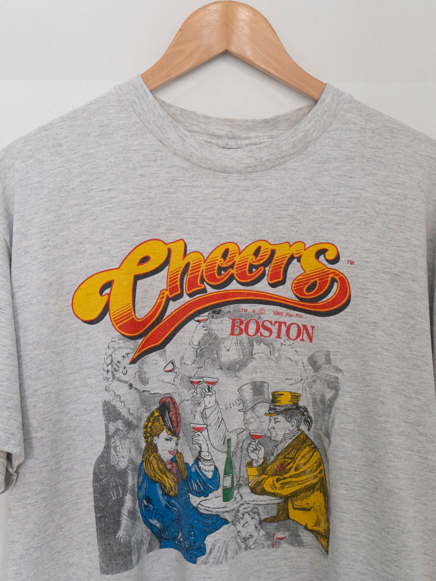 1993 Cheers Boston T-Shirt L-XK