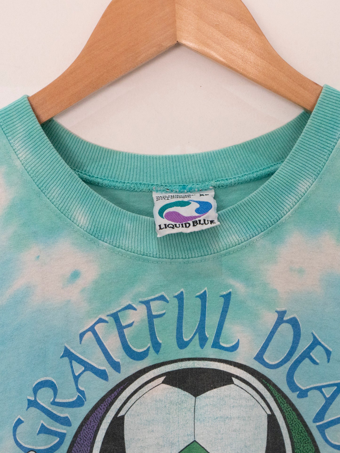 1990 Grateful Dead Olympic Velodrome Tie Dye T-Shirt XL