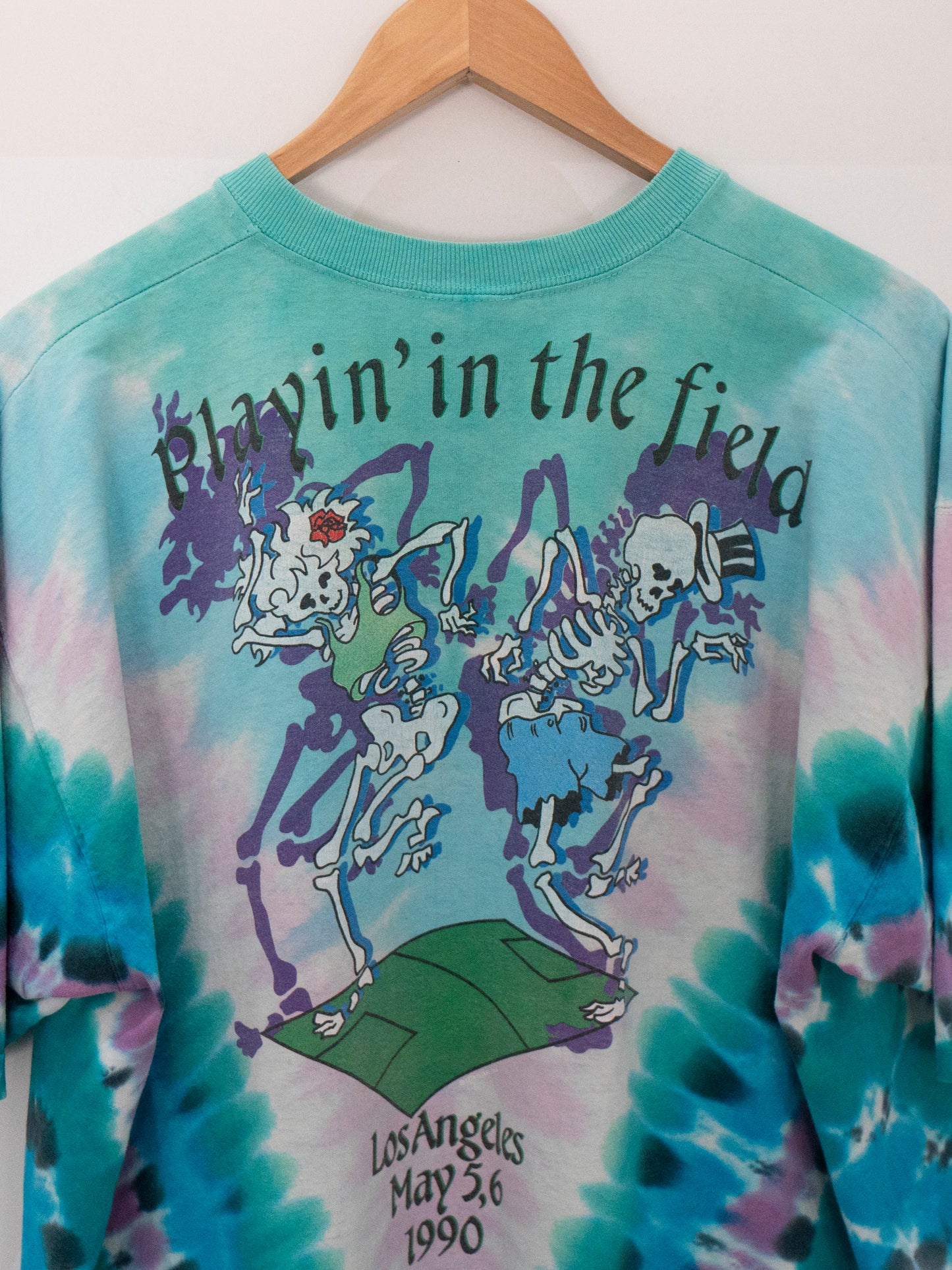 1990 Grateful Dead Olympic Velodrome Tie Dye T-Shirt XL