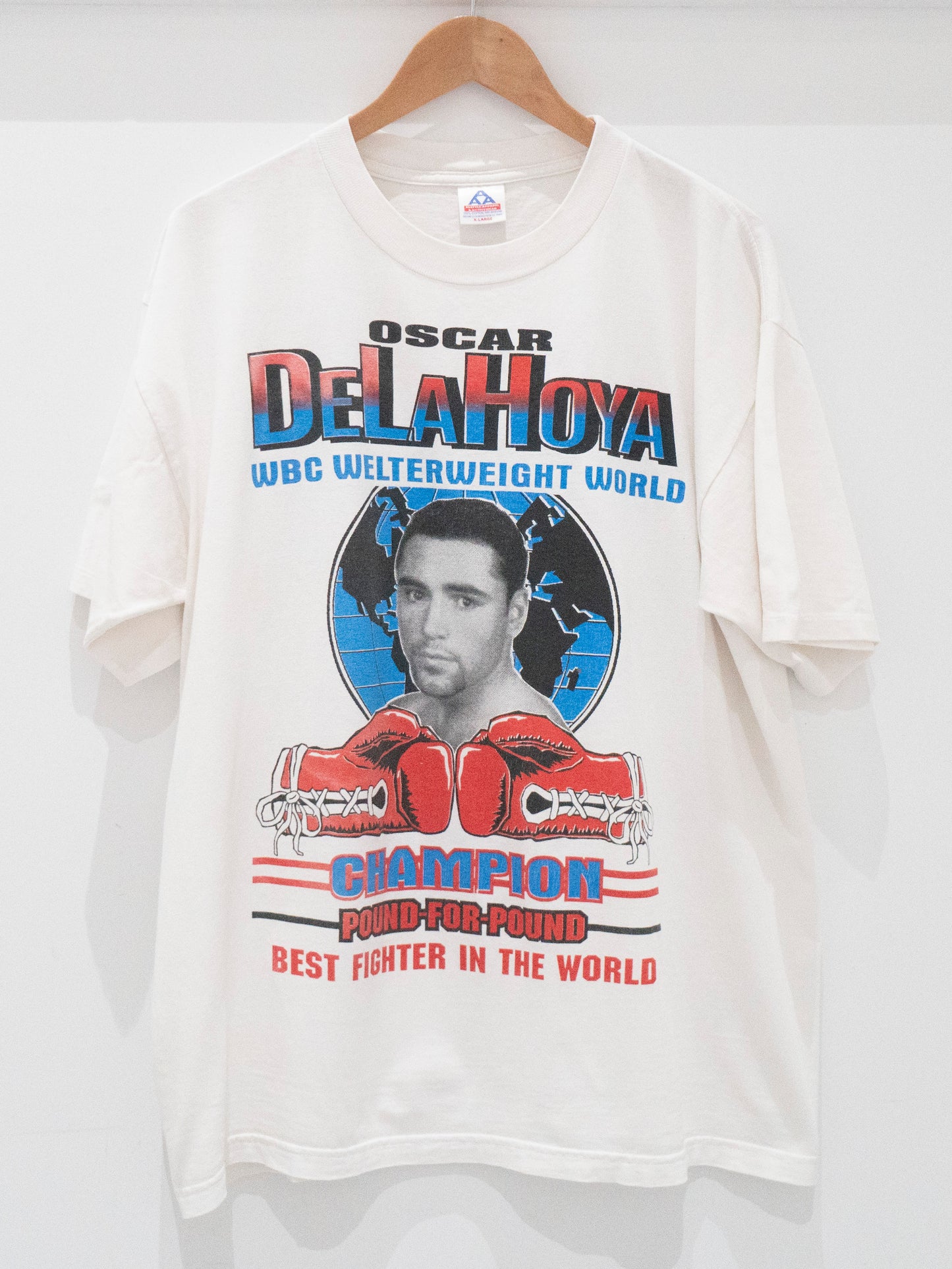 1997 De La Hoya Vs Camacho 'Welterweight Champion' T-Shirt XL