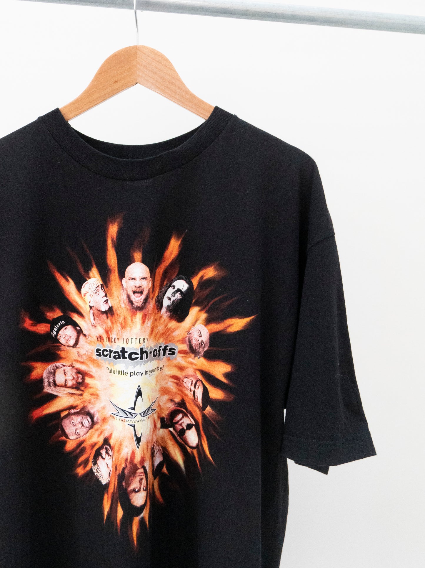 1998 WCW Kentucky Lottery T-Shirt XL