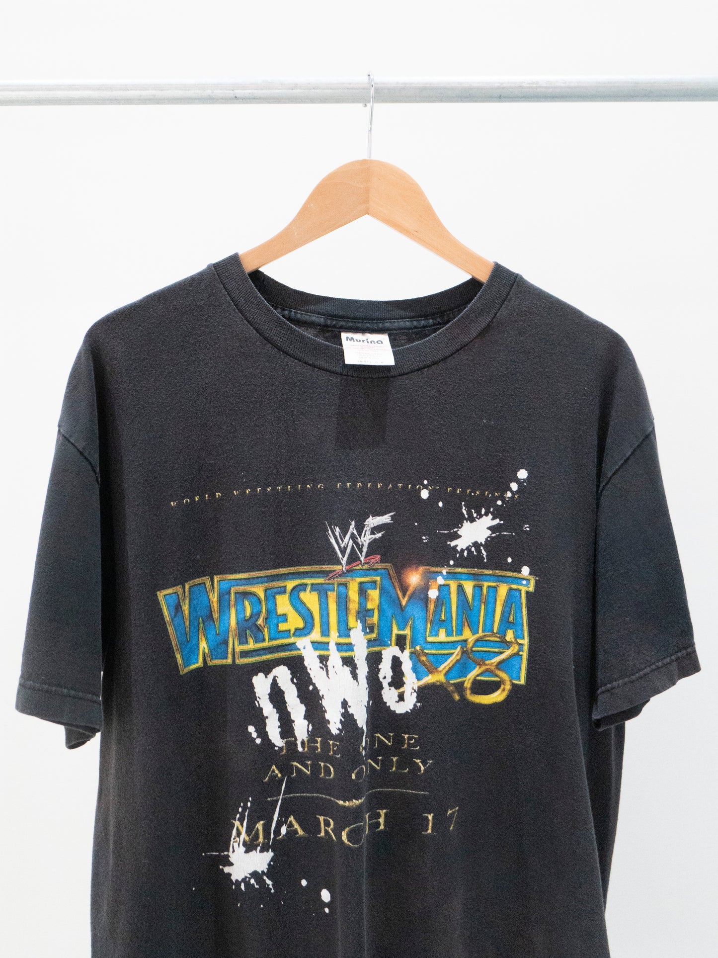 2002 WrestleMania X8 NWO T-Shirt Large