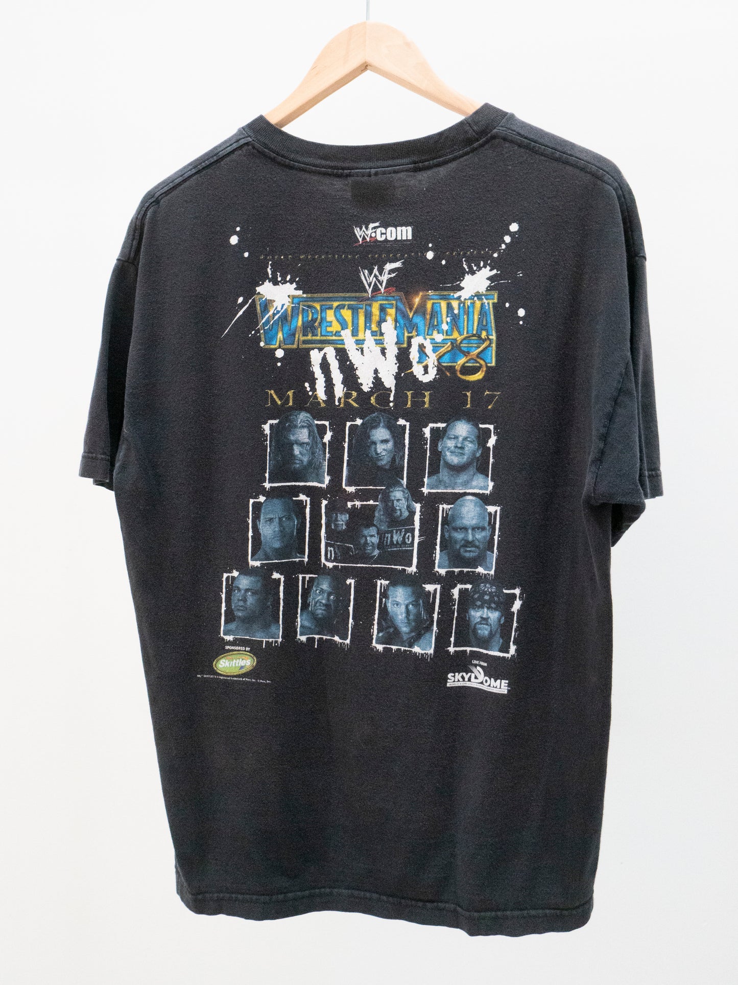 2002 WrestleMania X8 NWO T-Shirt Large