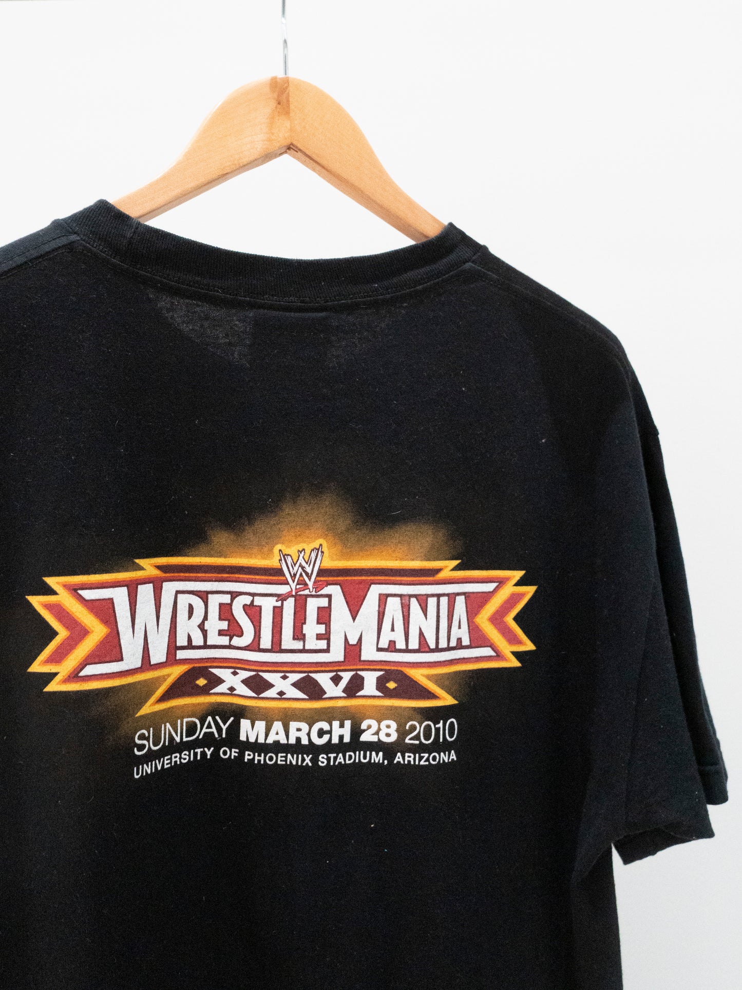 2010 WrestleMania XXVI 'HBK Vs Undertaker' T-Shirt Large