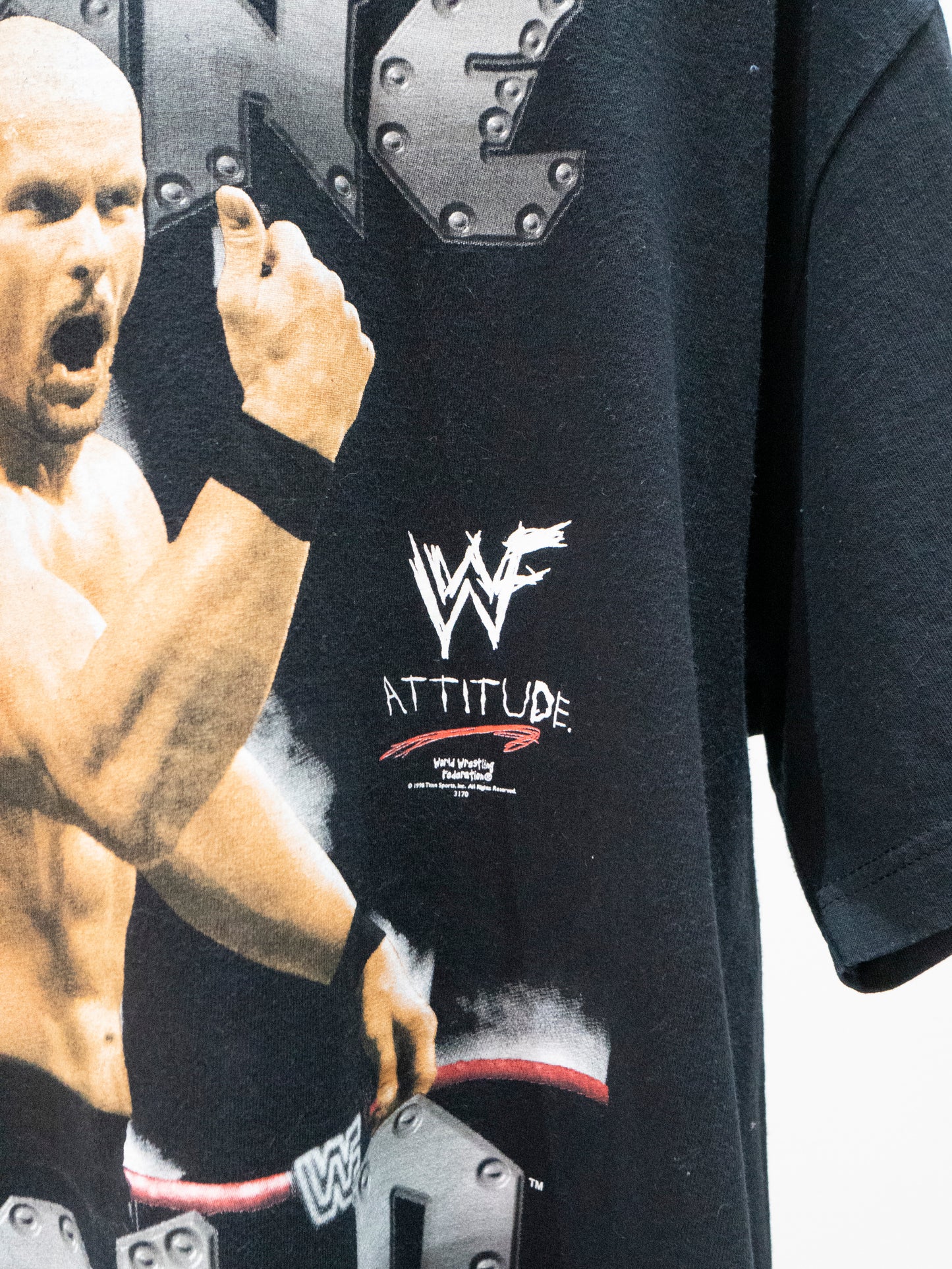 1998 Stone Cold 'Don't Trust Anybody' T-Shirt Large