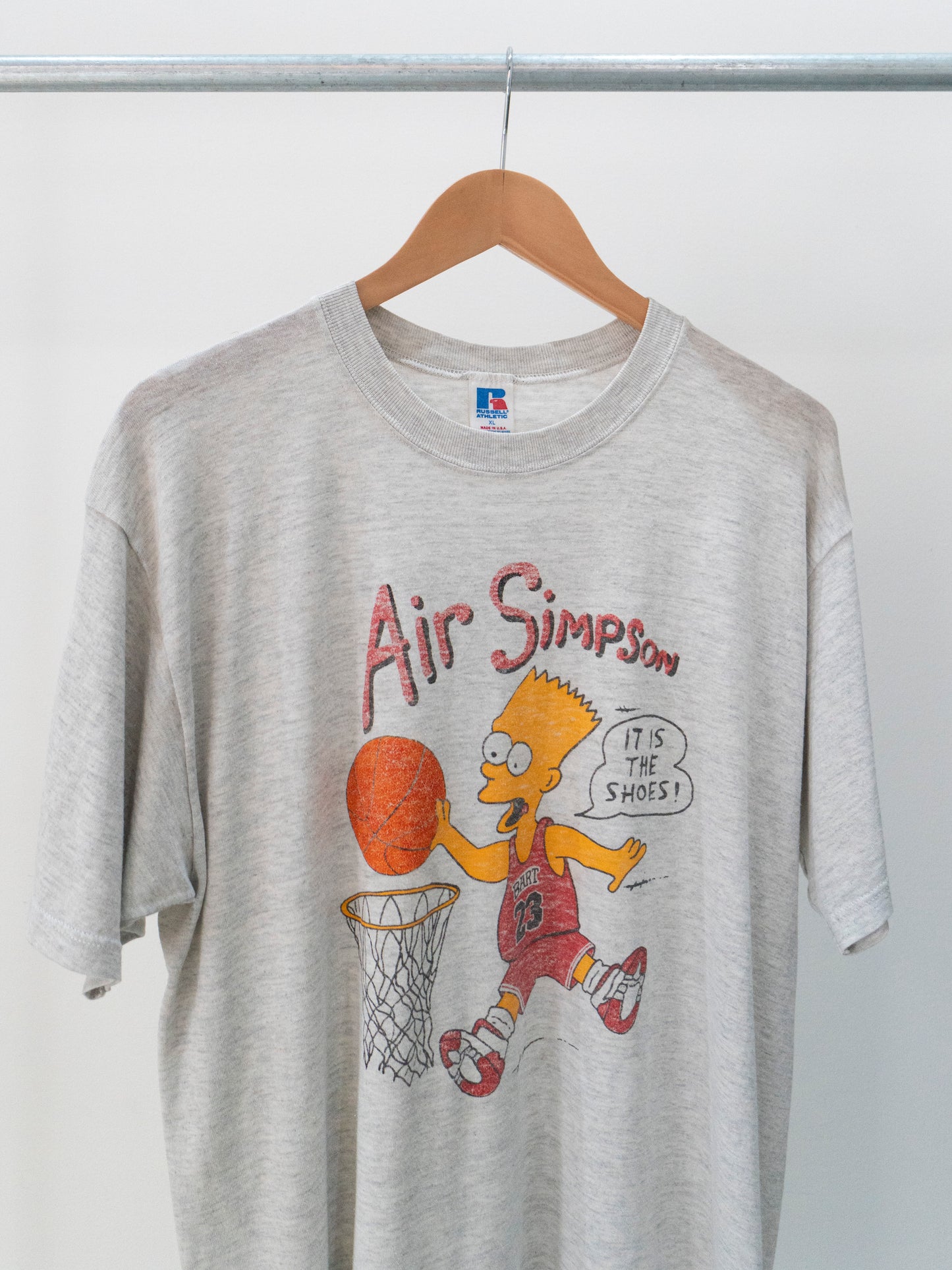 90's Bootleg Bart 'Air Simpson' T-Shirt XL