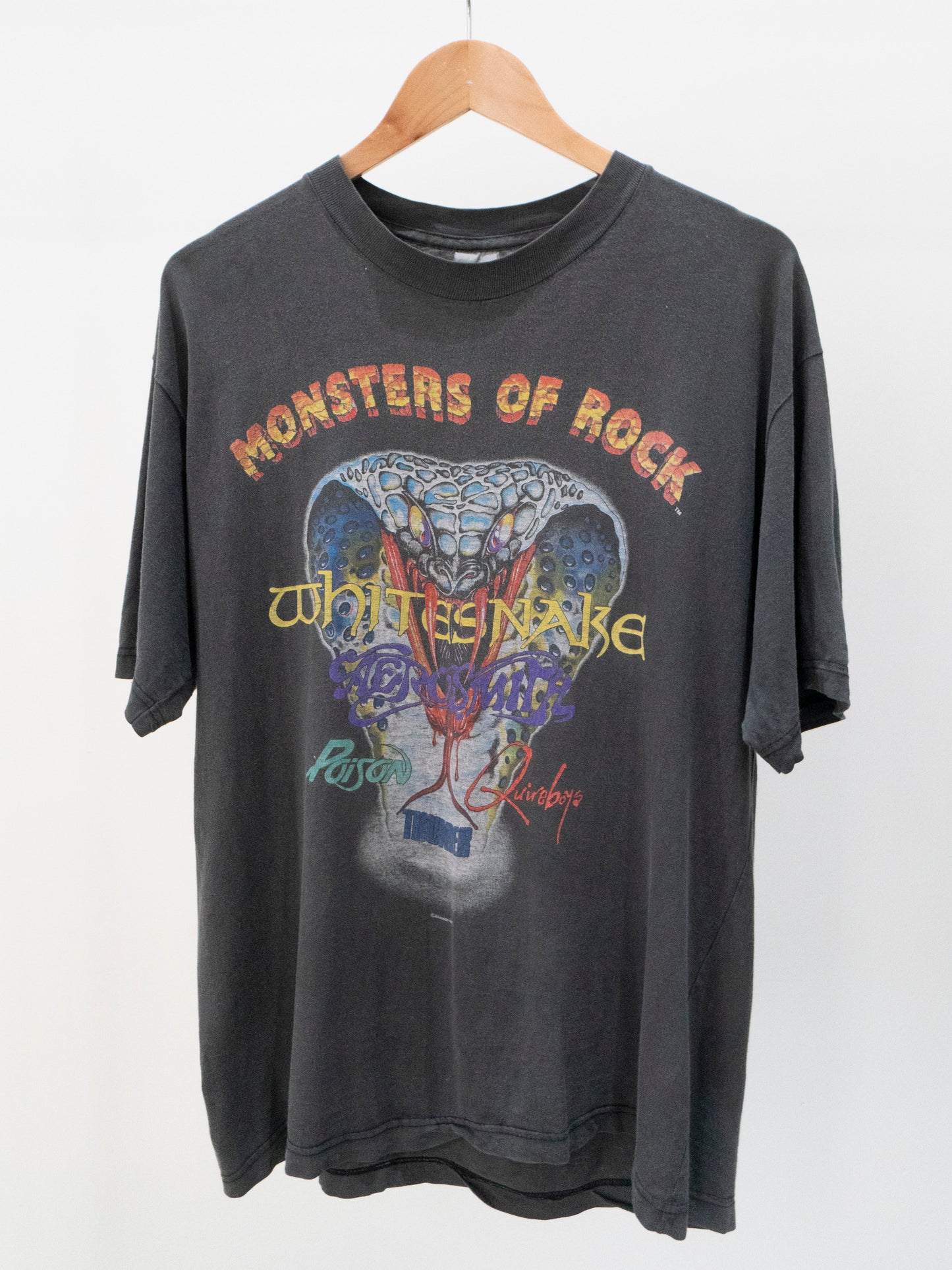 1990 Monsters Of Rock Fest T-Shirt Large
