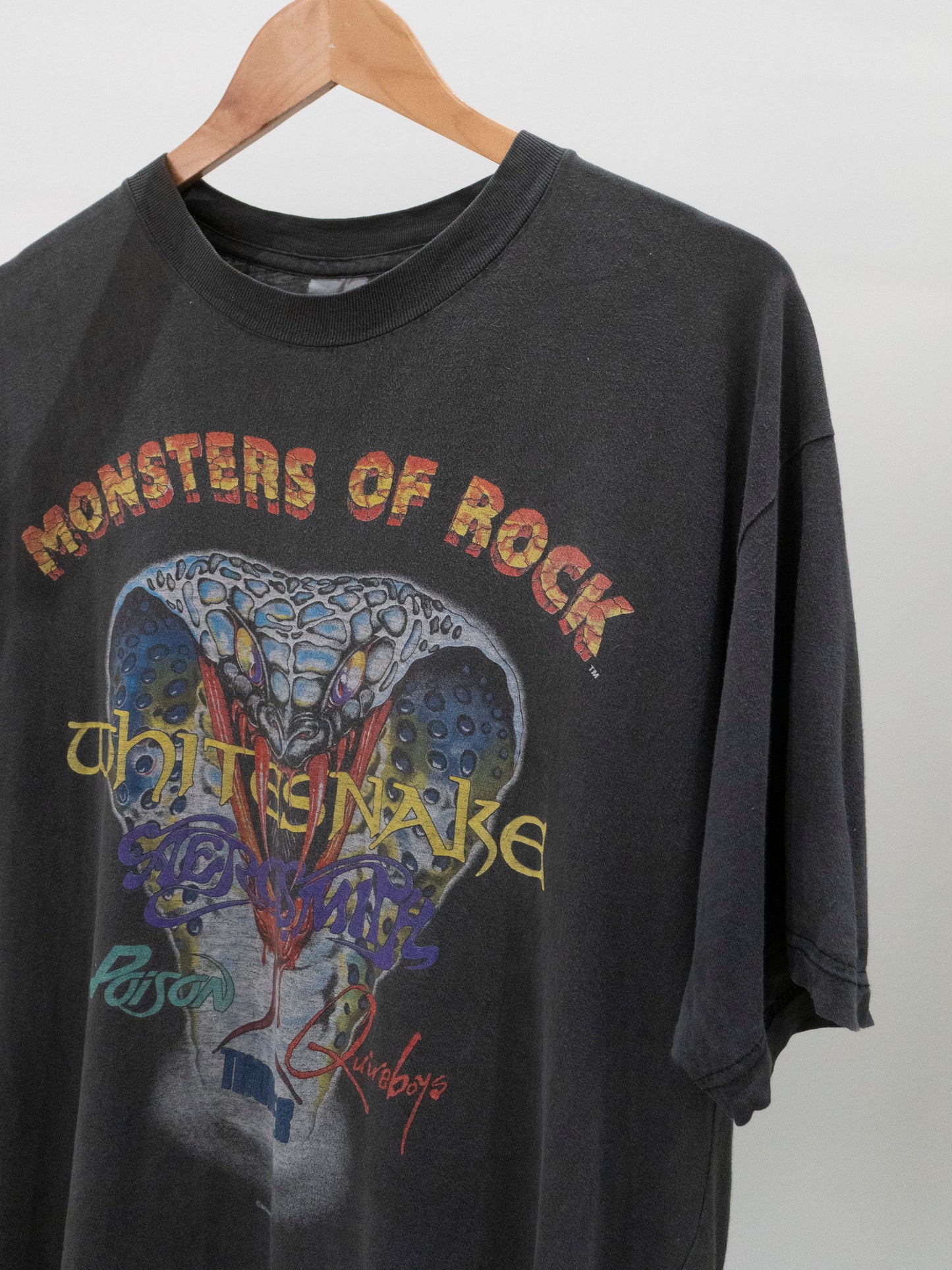 1990 Monsters Of Rock Fest T-Shirt Large