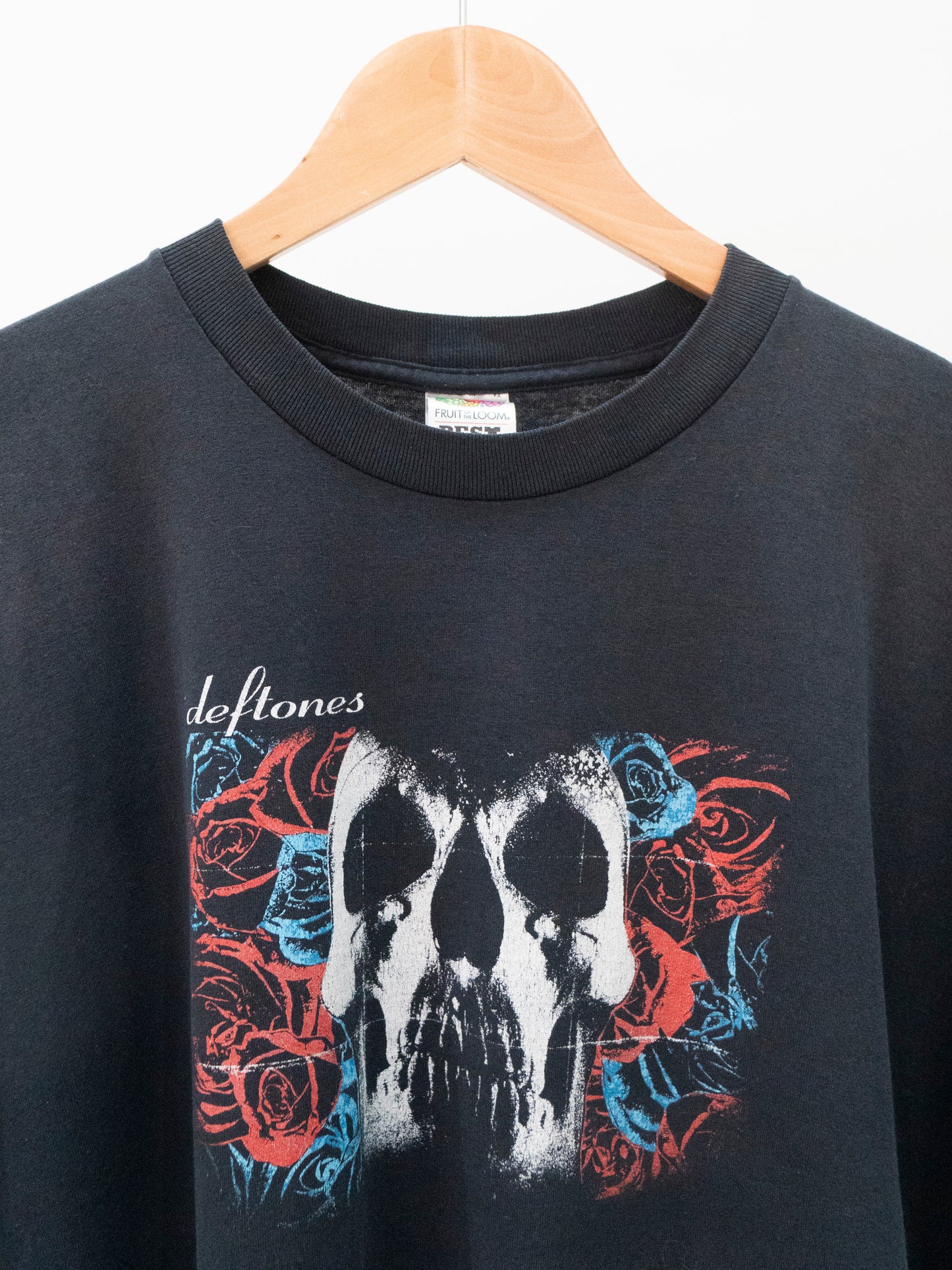 2003 Deftones 'Self Titled' Skull & Roses T-Shirt XL