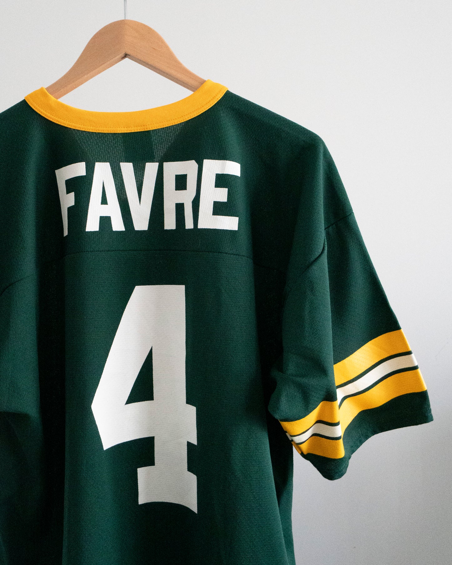 90's Green Bay 'Brett Favre 4' Jersey Large