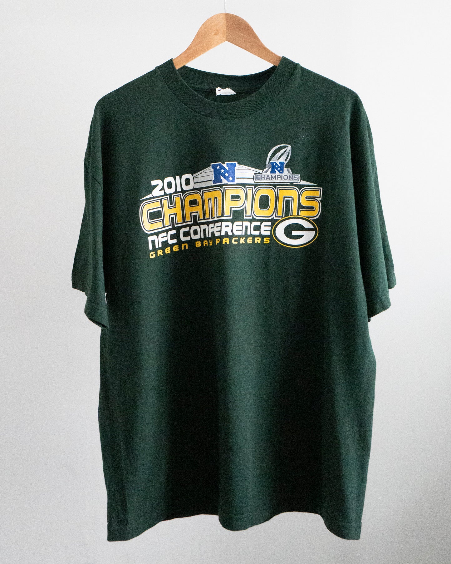 2010 Green Bay 'NFC Conference Champions' T-Shirt XL