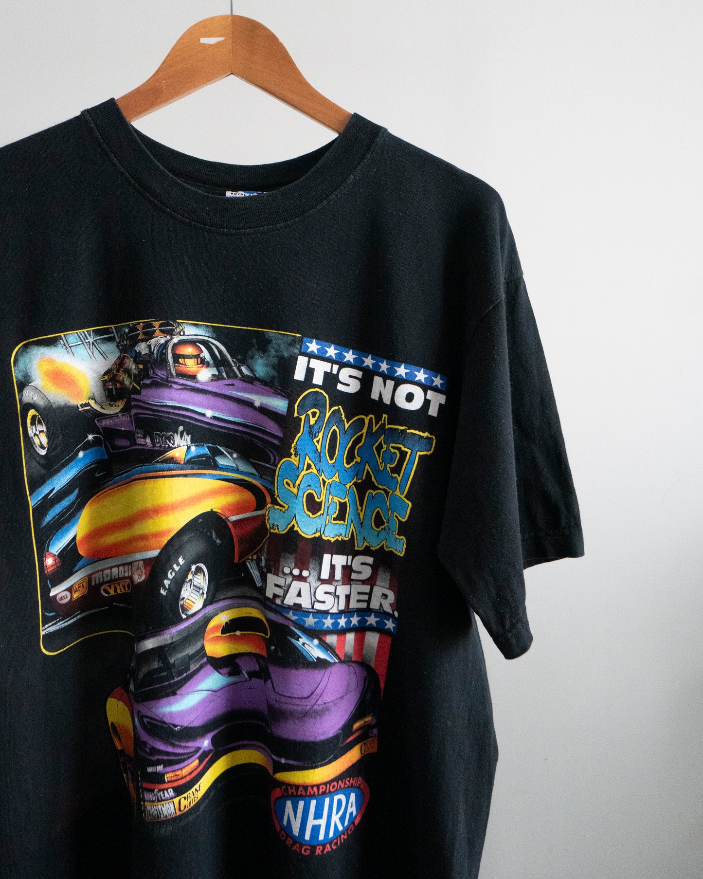 90's NHRA Championship Drag Racing T-Shirt Large